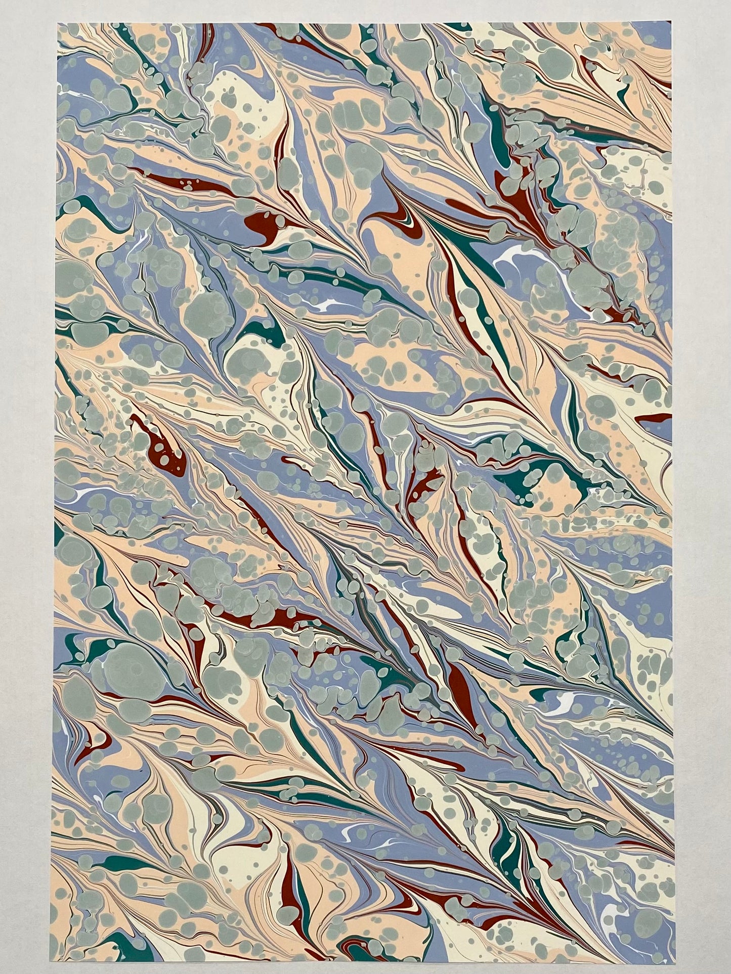 Half Sheet Hand-Marbled Paper P283H