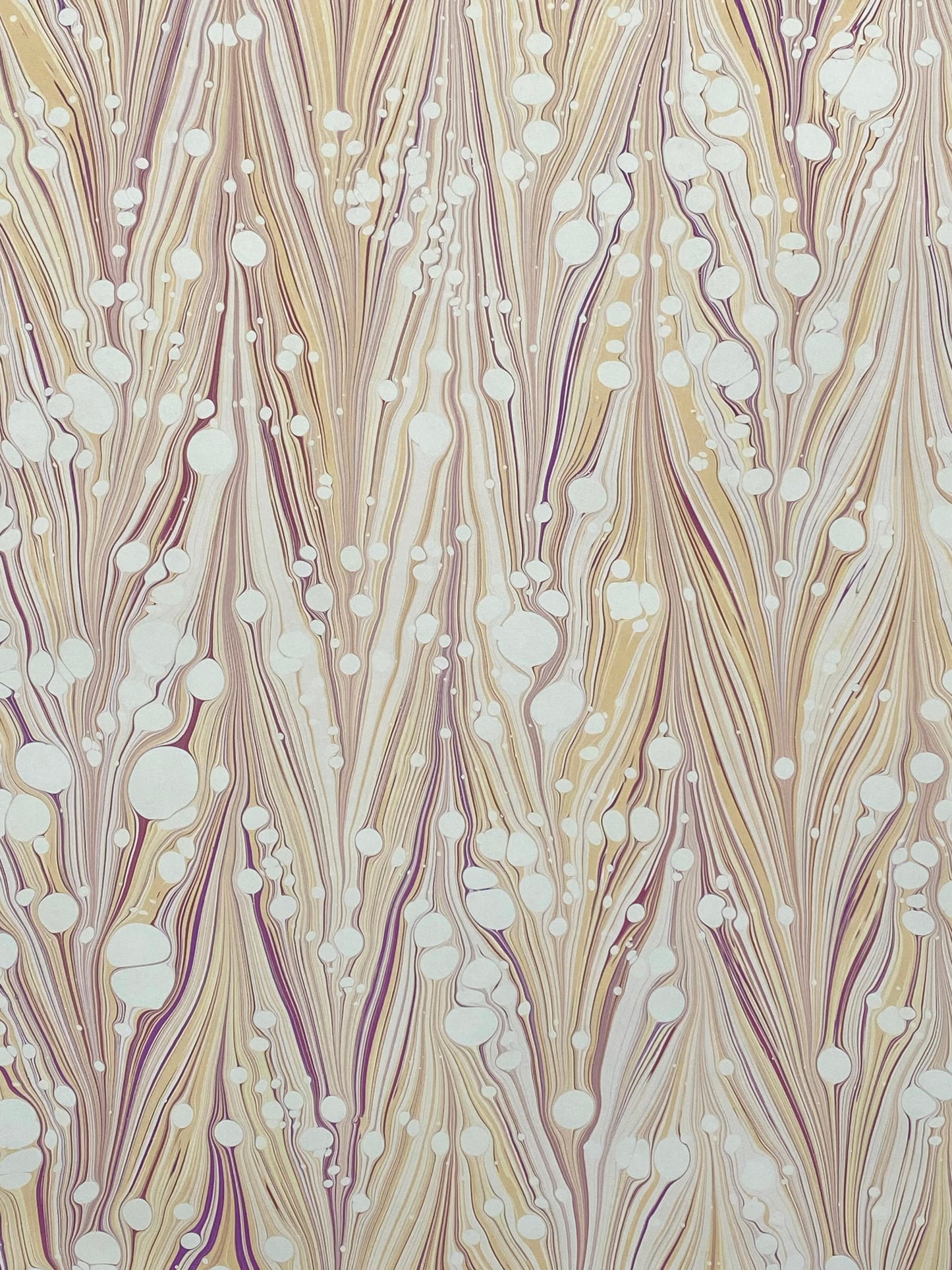 Full Sheet Hand-Marbled Paper P295