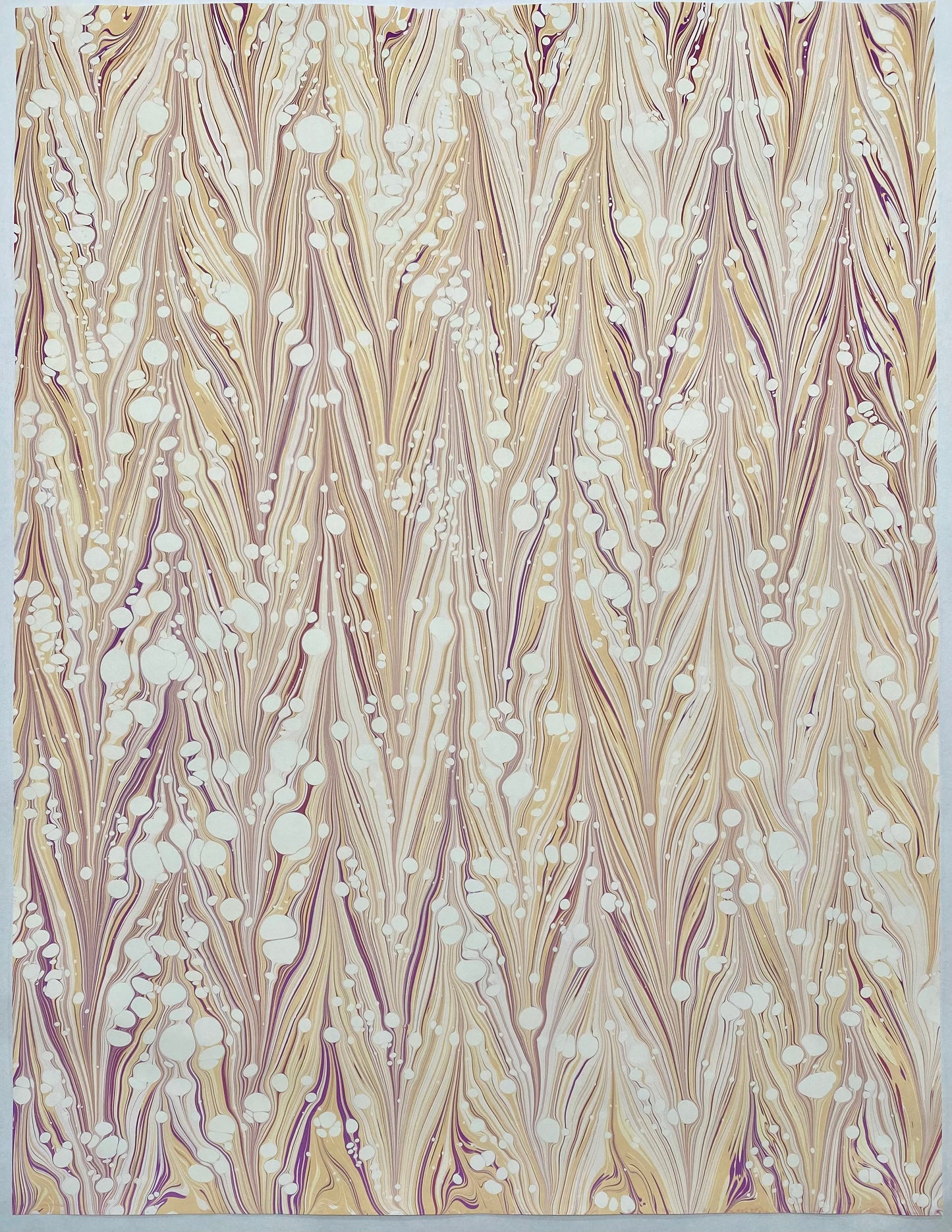 Full Sheet Hand-Marbled Paper P295
