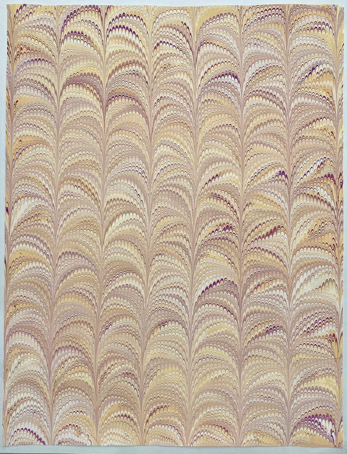 Full Sheet Hand-Marbled Paper P296