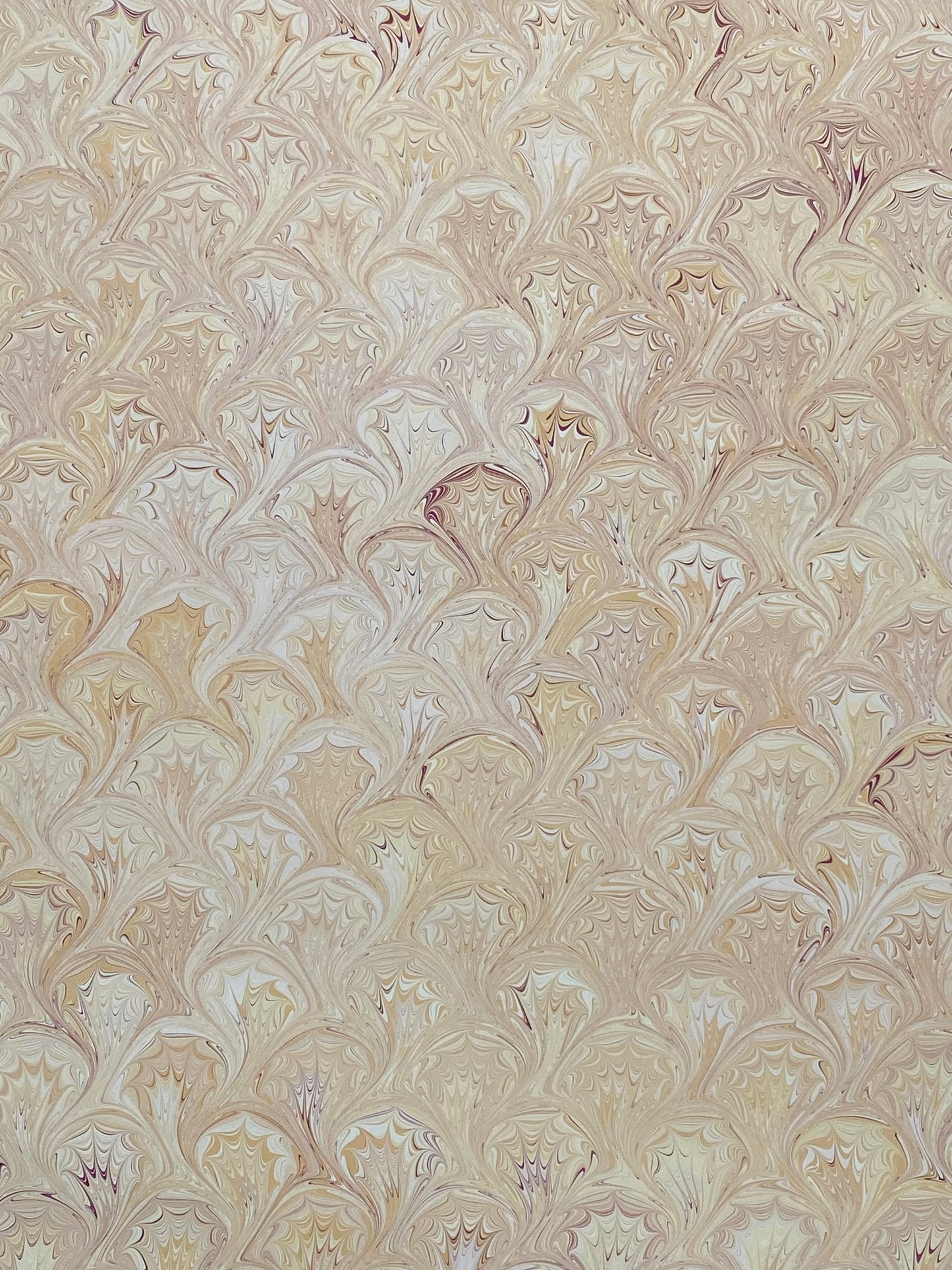 Full Sheet Hand-Marbled Paper P297