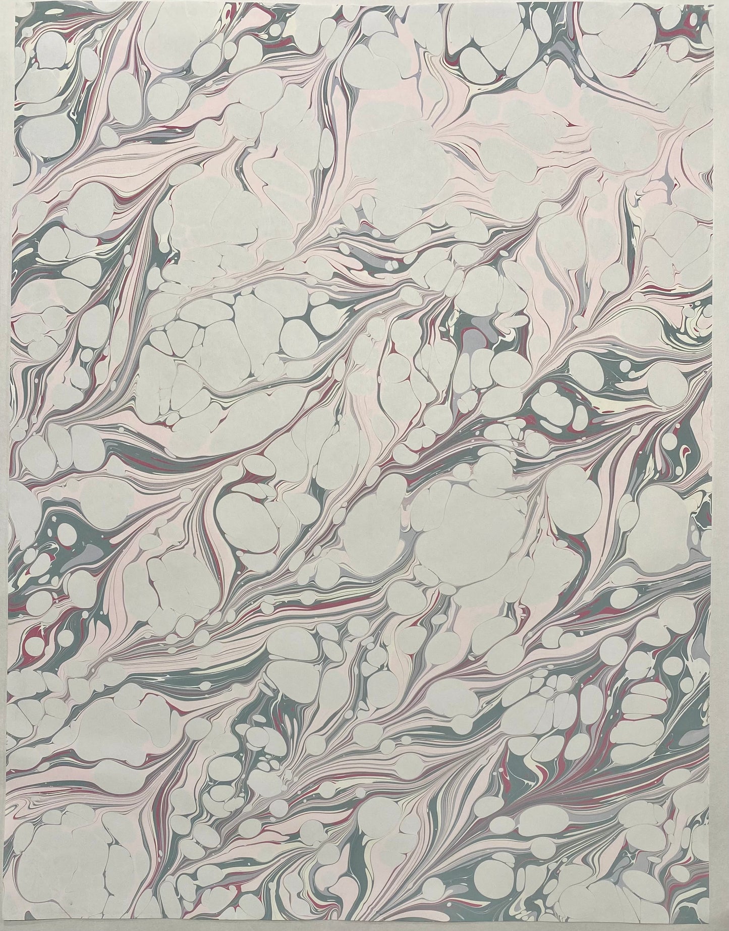 Full Sheet Hand-Marbled Paper P300