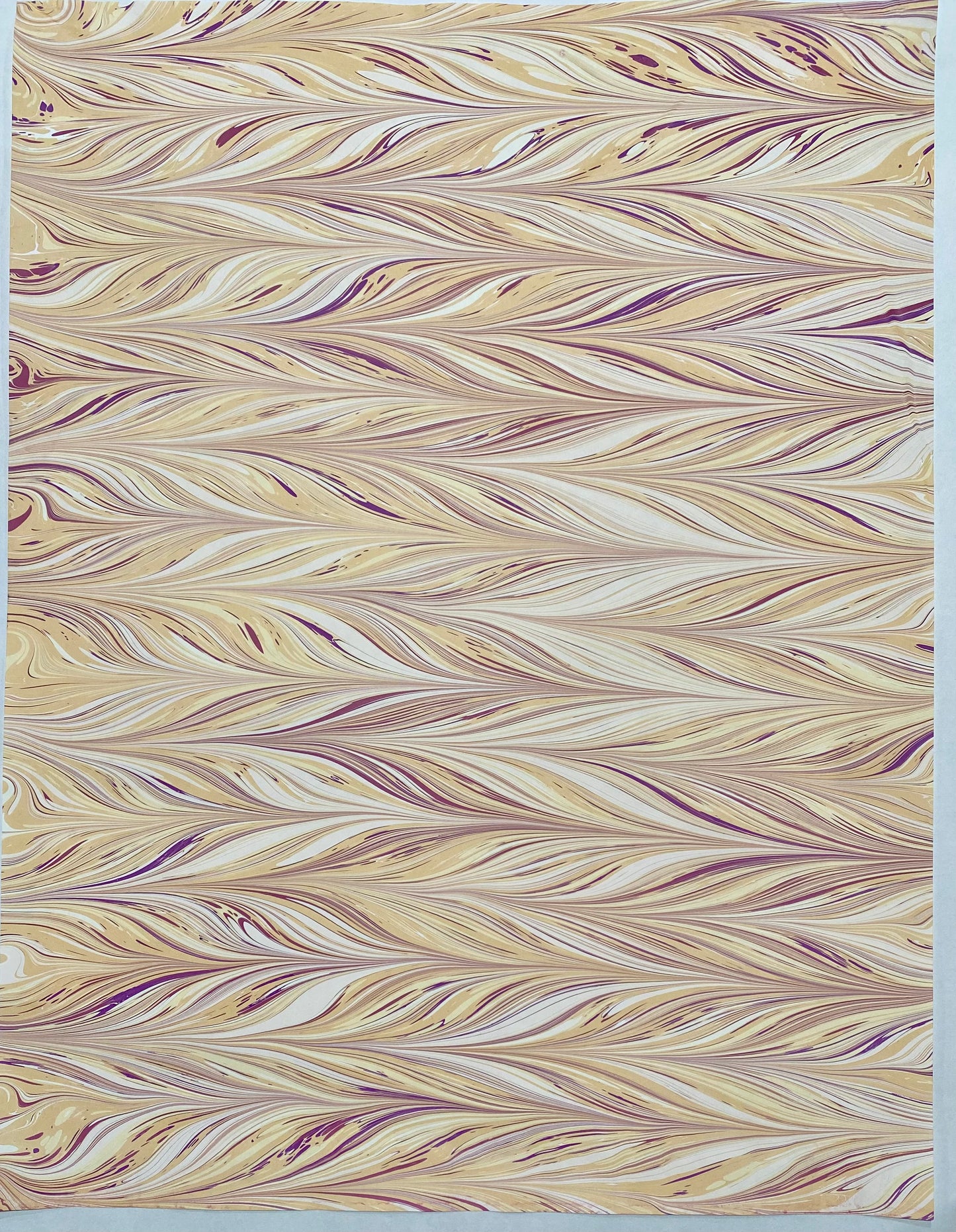 Full Sheet Hand-Marbled Paper P302S