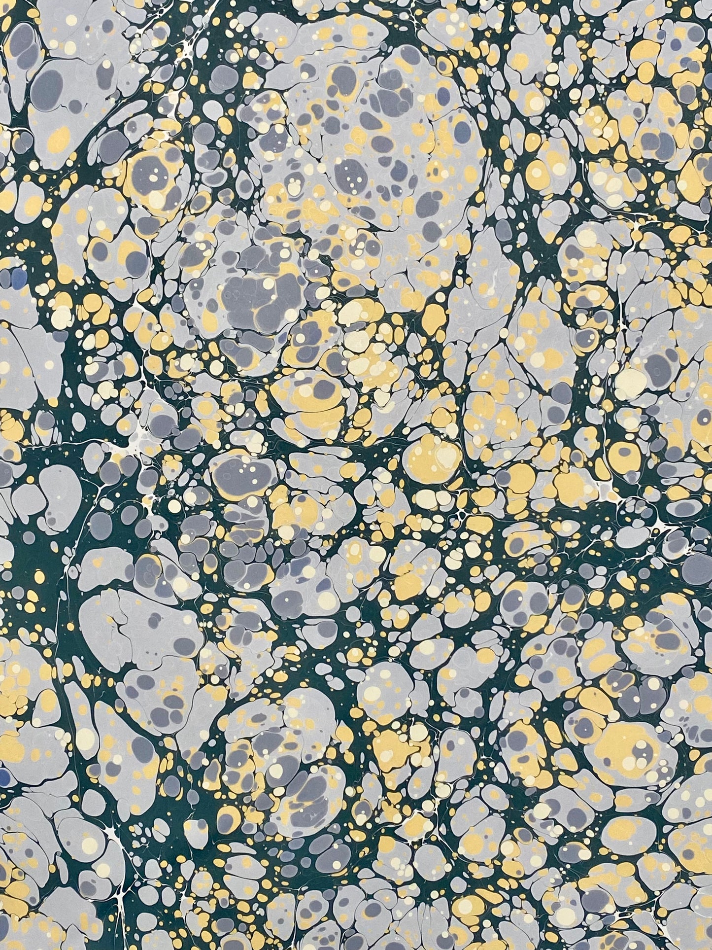 Full Sheet Hand-Marbled Paper P306