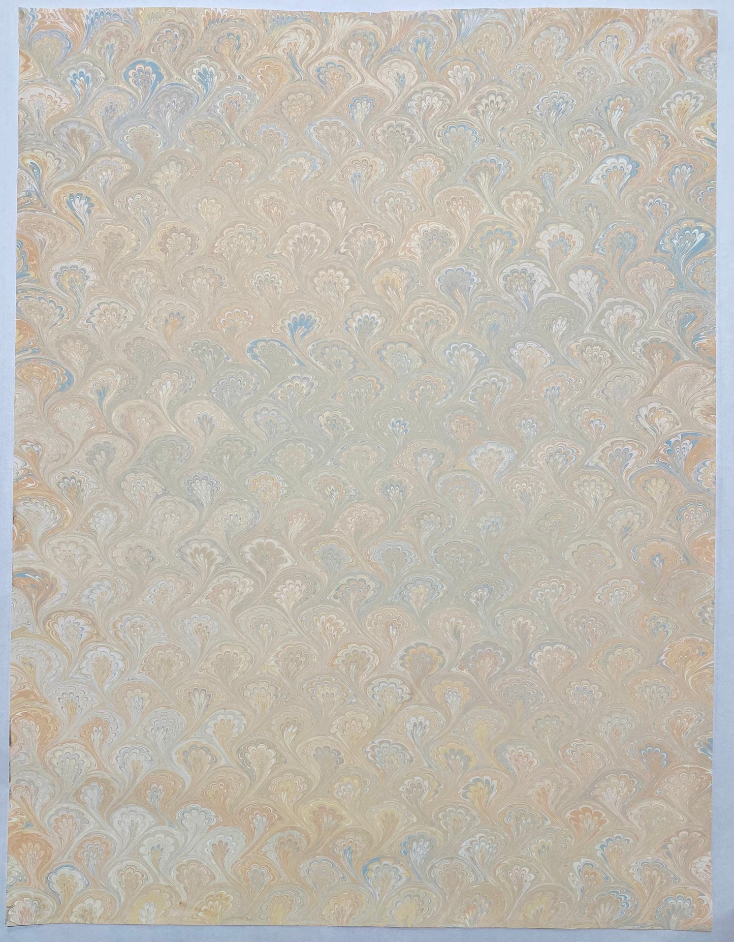Full Sheet Hand-Marbled Paper P309