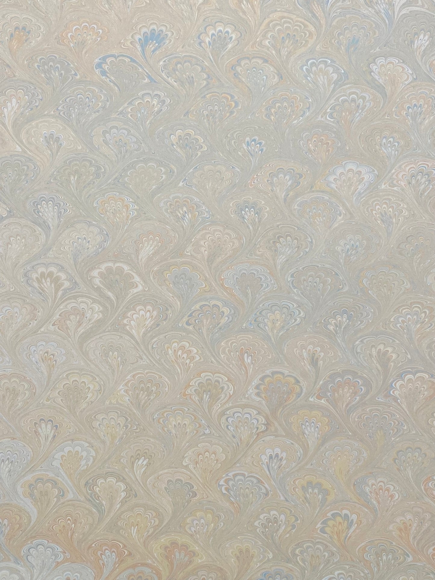 Full Sheet Hand-Marbled Paper P309