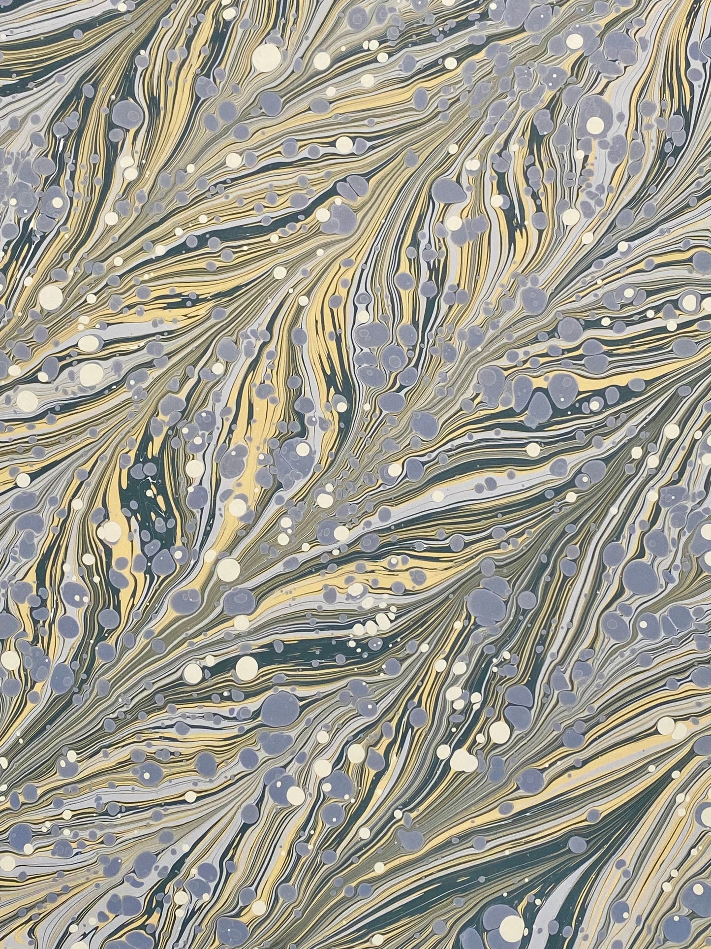 Full Sheet Hand-Marbled Paper P311