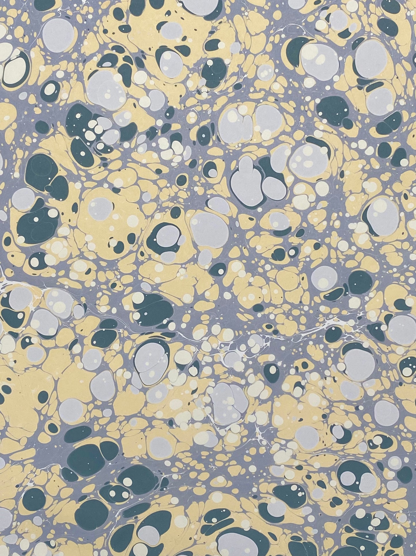 Full Sheet Hand-Marbled Paper P314