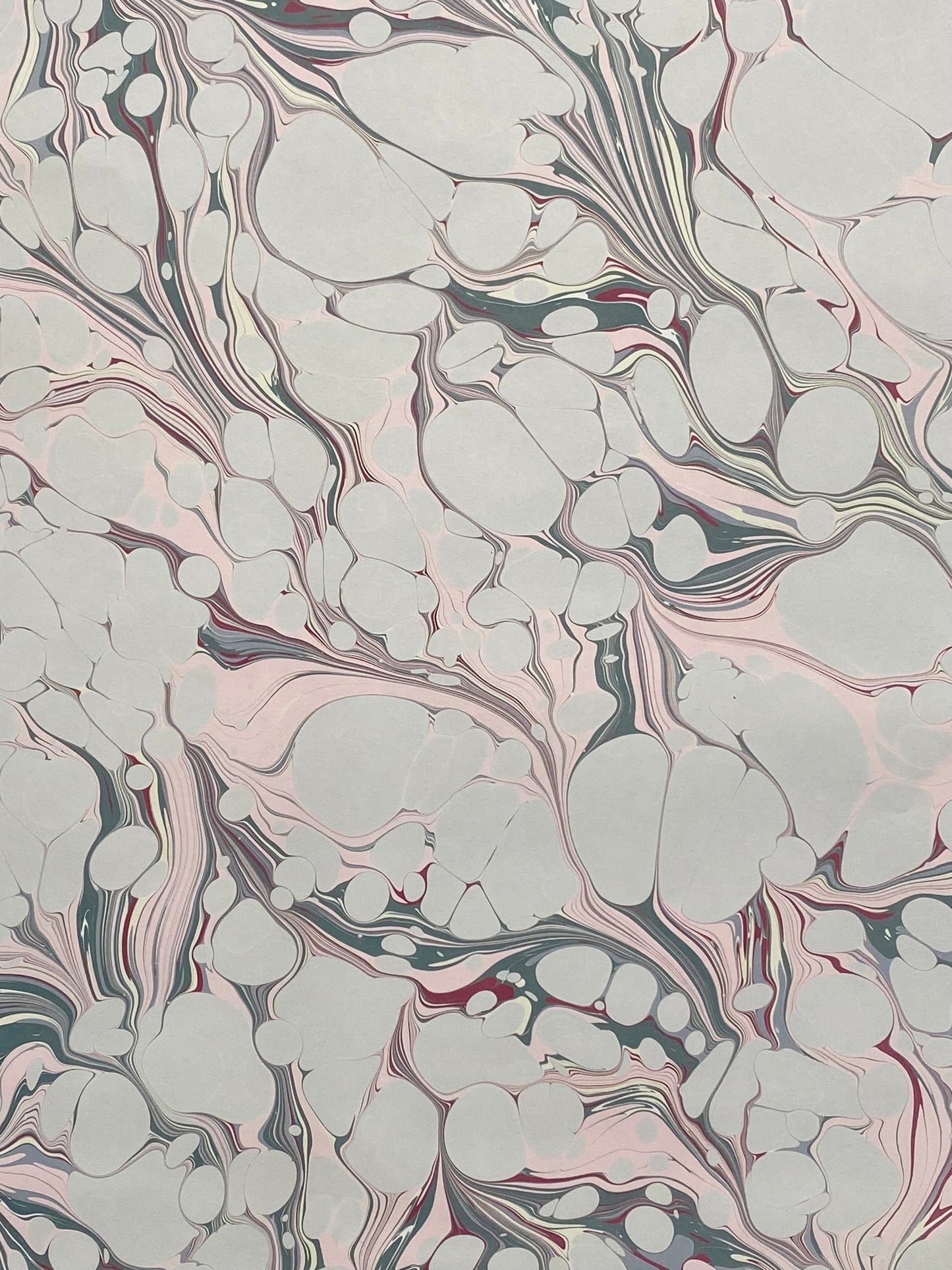 Half Sheet Hand-Marbled Paper P287H