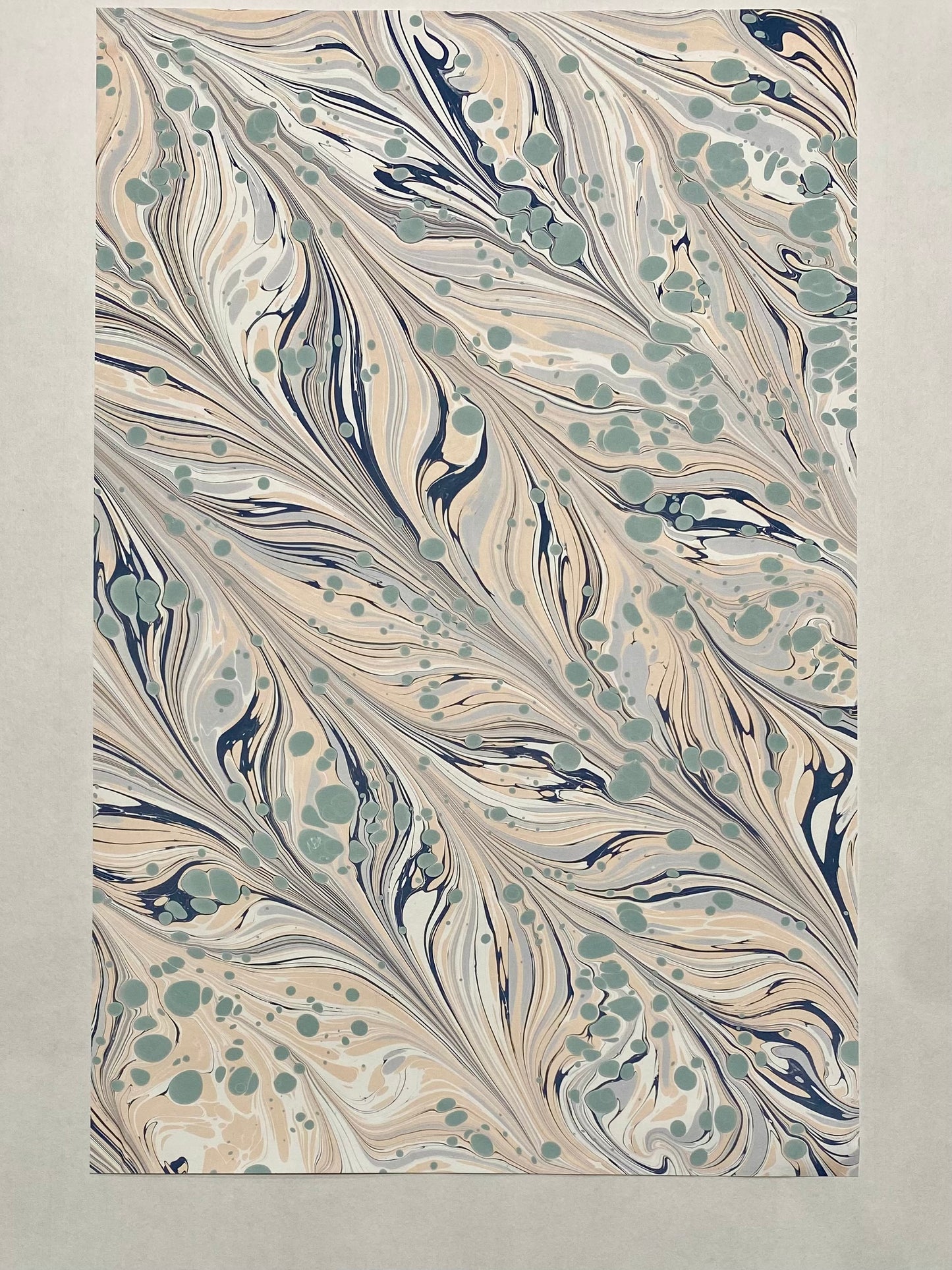 Half Sheet Hand-Marbled Paper P288H