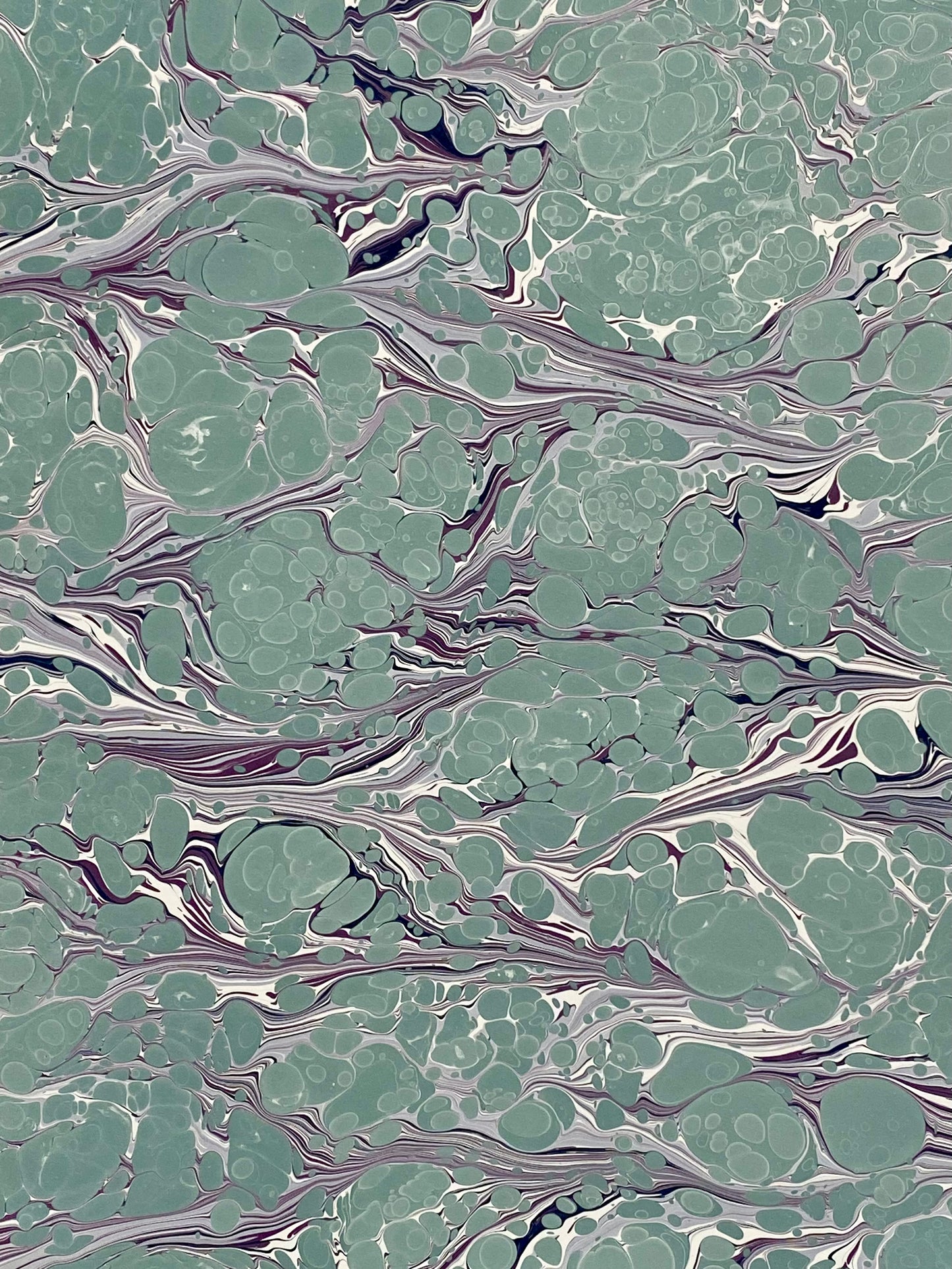Half Sheet Hand-Marbled Paper P289H