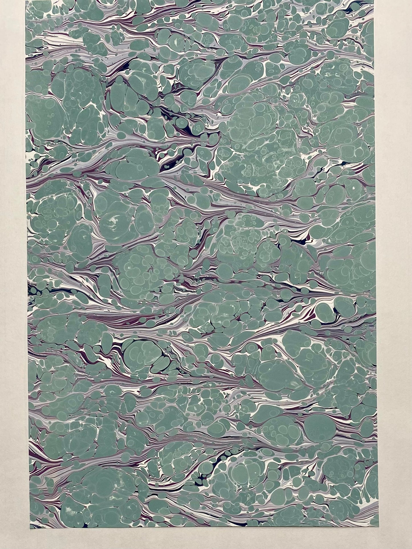Half Sheet Hand-Marbled Paper P289H