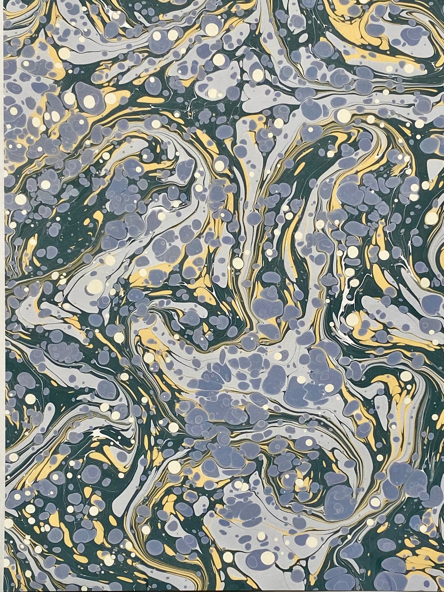 Half Sheet Hand-Marbled Paper P290H