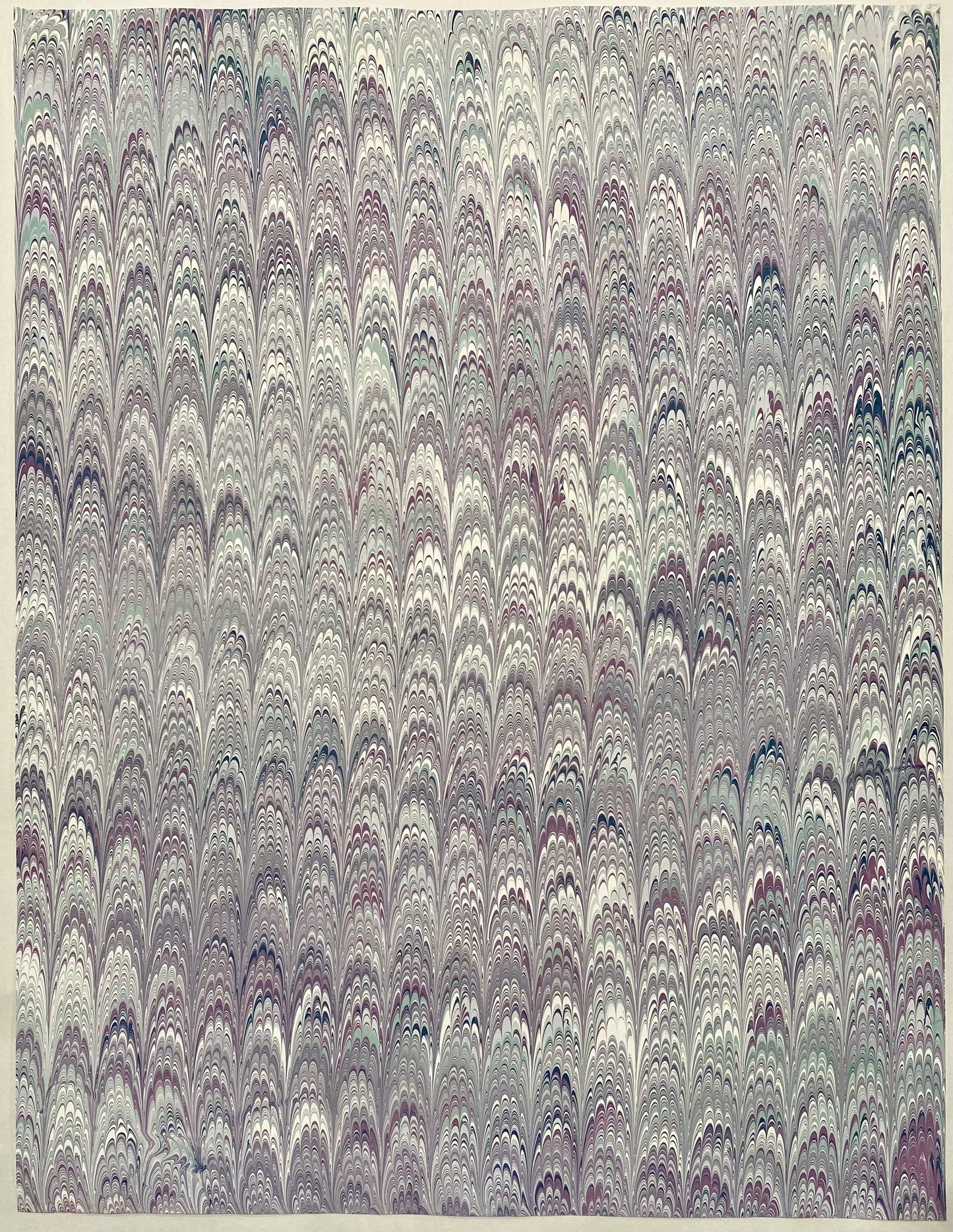 Full Sheet Hand-Marbled Paper P325S