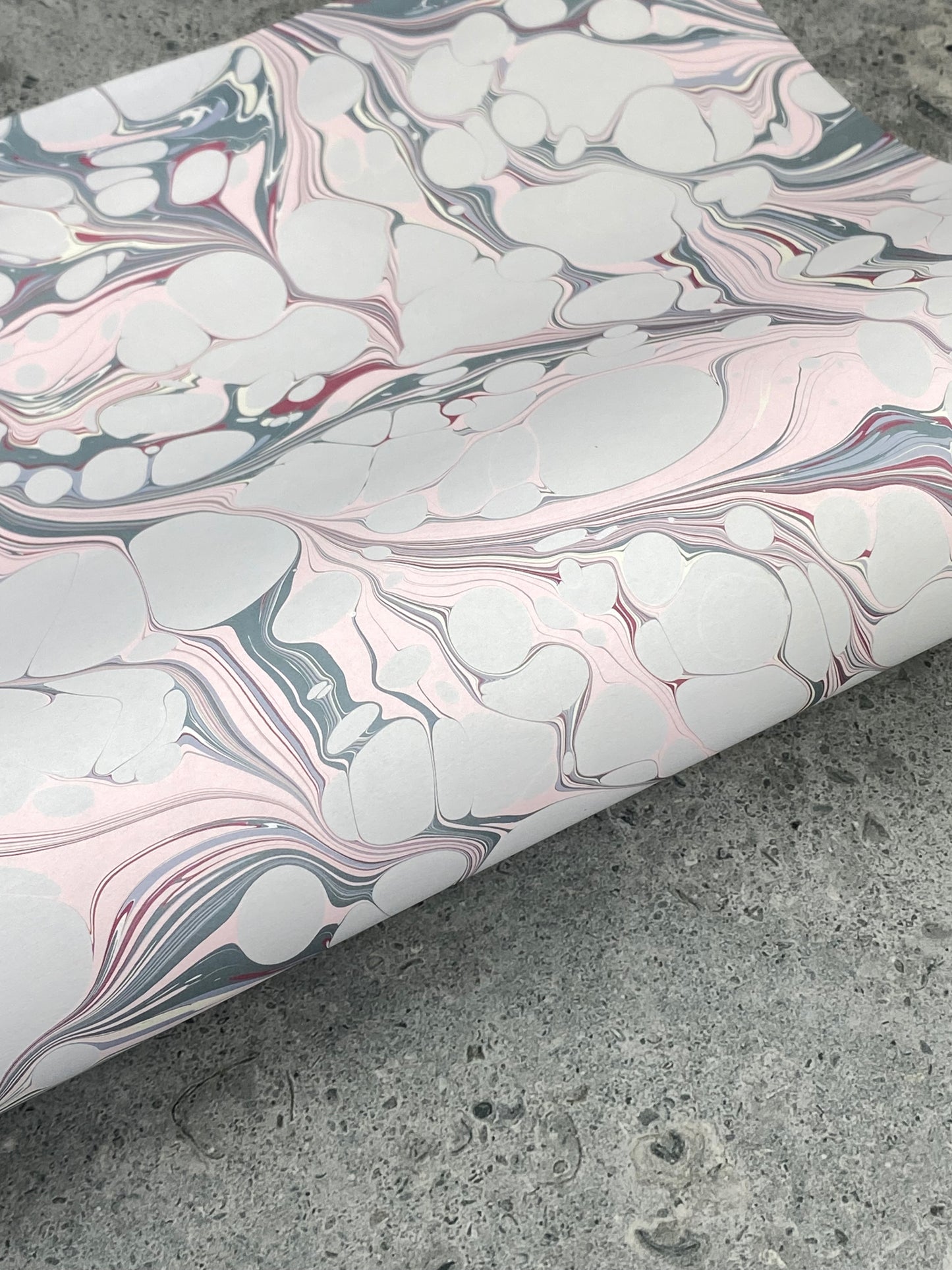 Half Sheet Hand-Marbled Paper P287H
