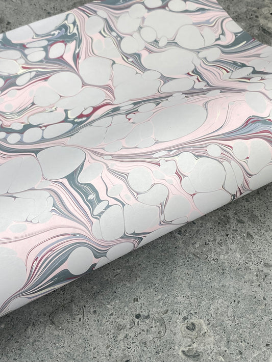 Half Sheet Hand-Marbled Paper P287H