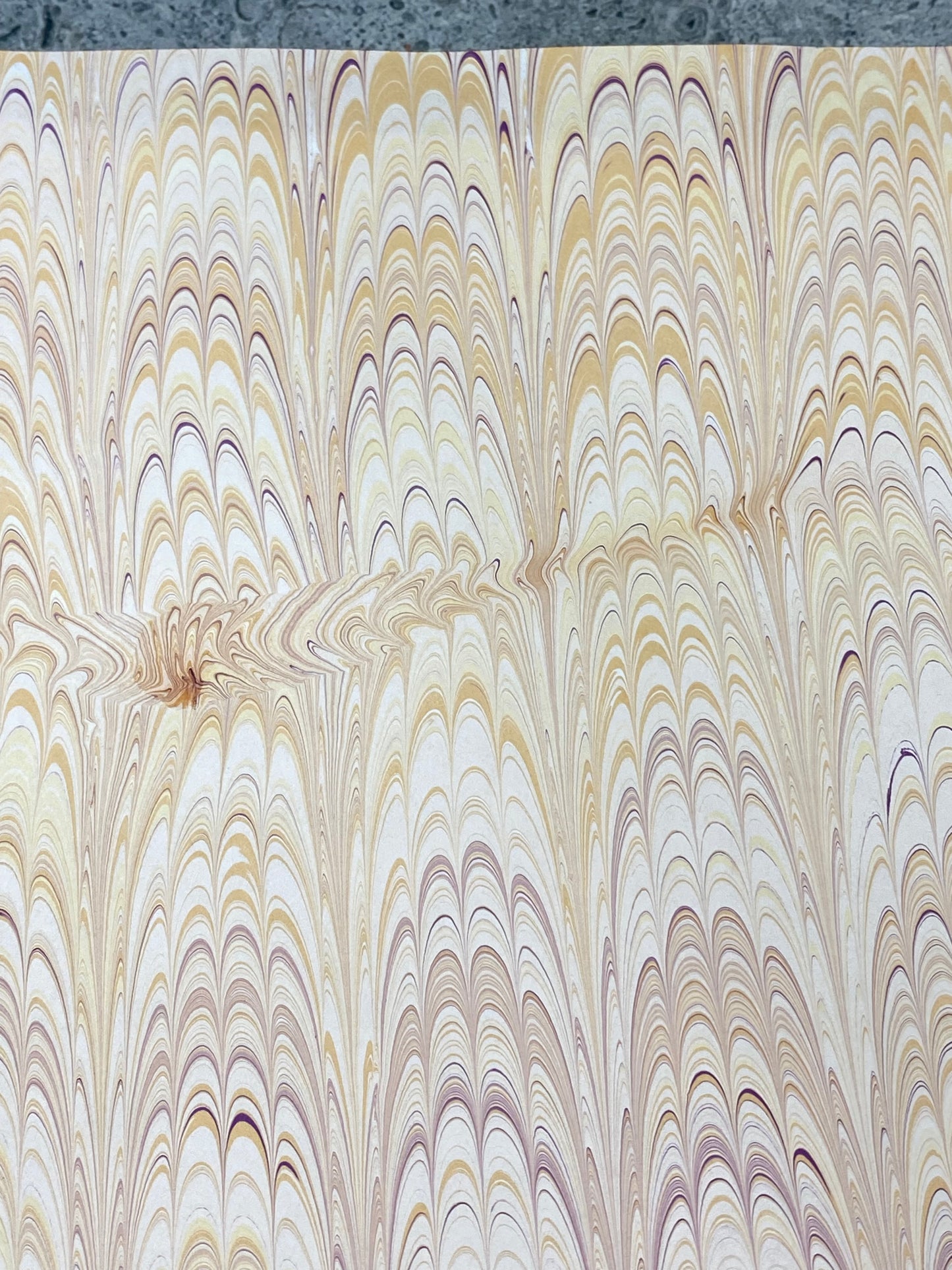 Full Sheet Hand-Marbled Paper P324S