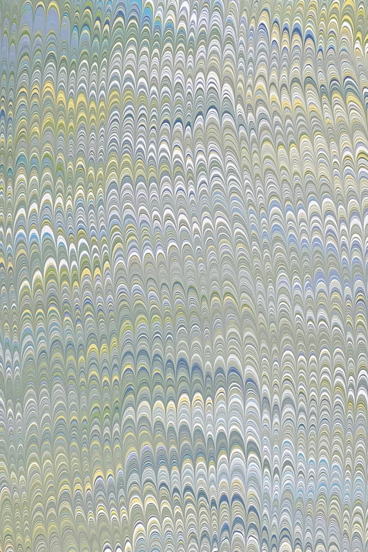 Hand-Marbled Paper M101