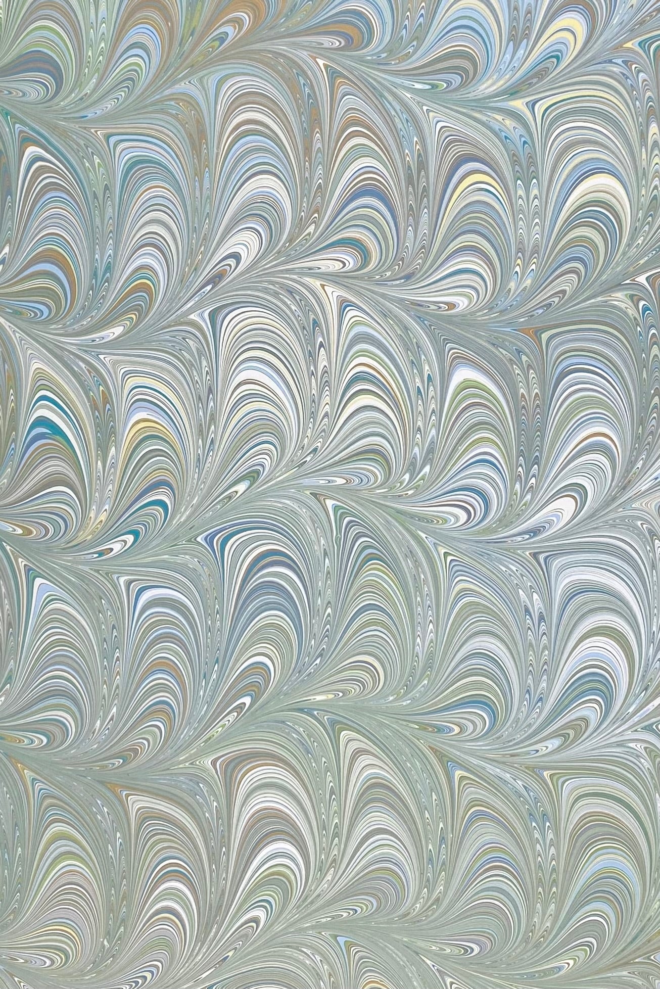 Hand-Marbled Paper M103