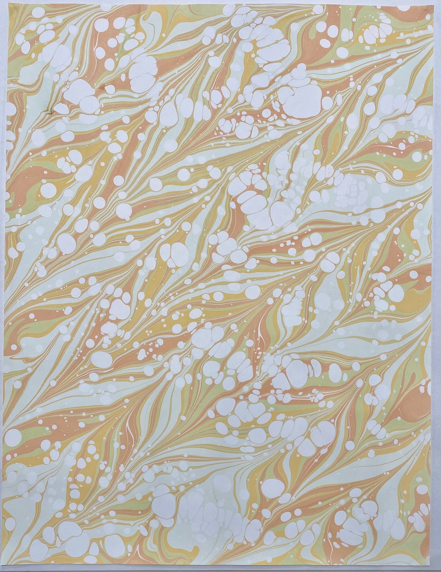 Full Sheet Hand-Marbled Paper P332