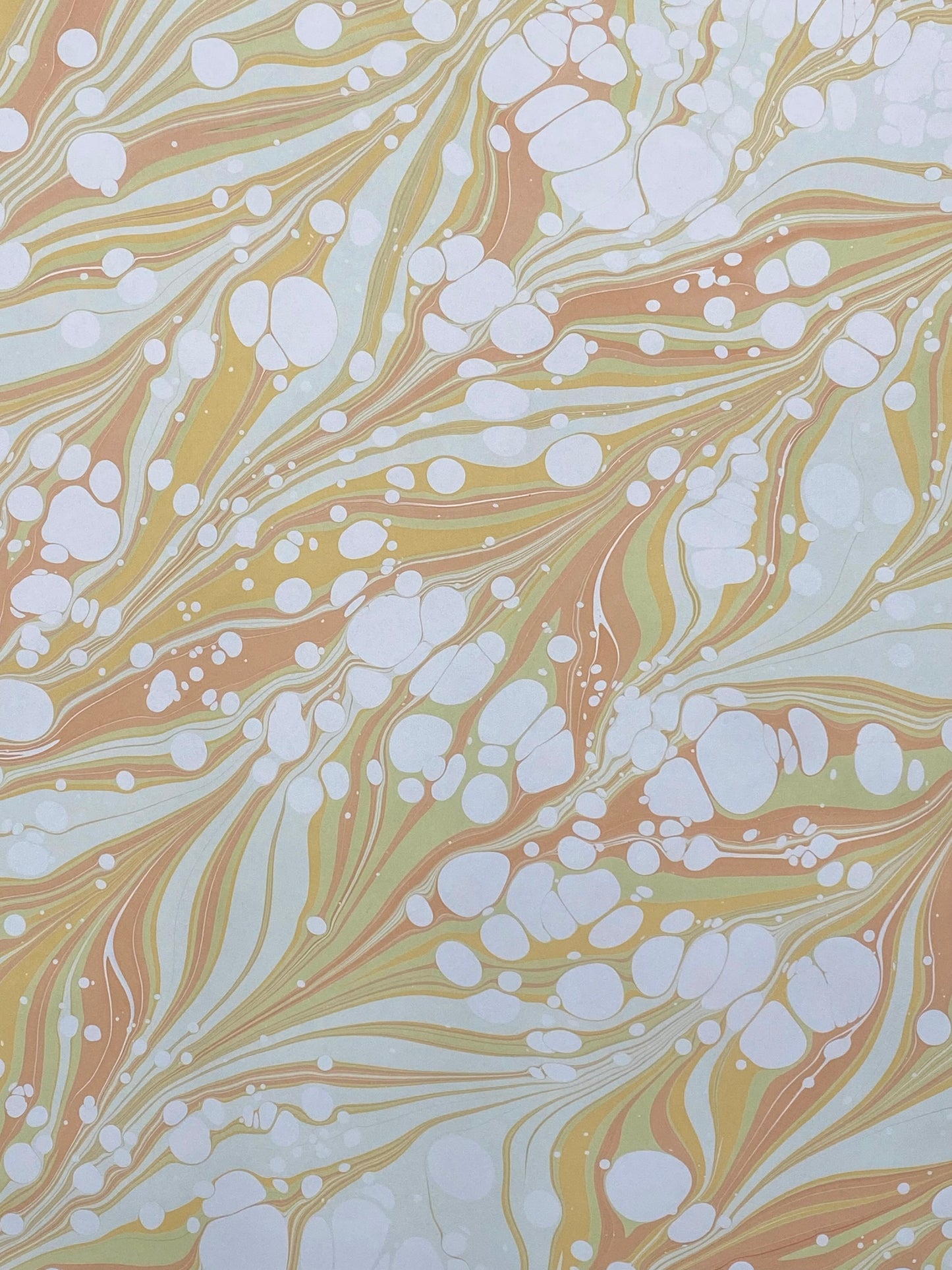 Full Sheet Hand-Marbled Paper P332