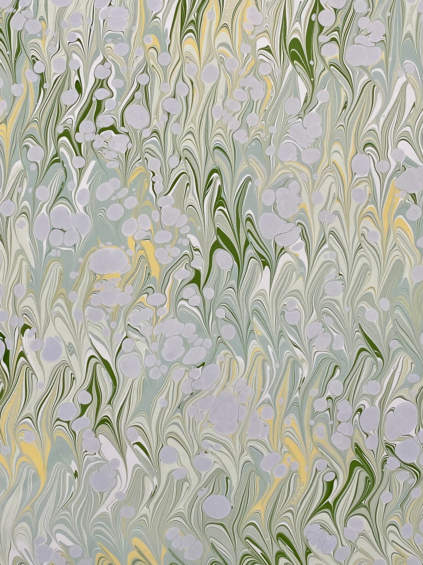 Full Sheet Hand-Marbled Paper P333