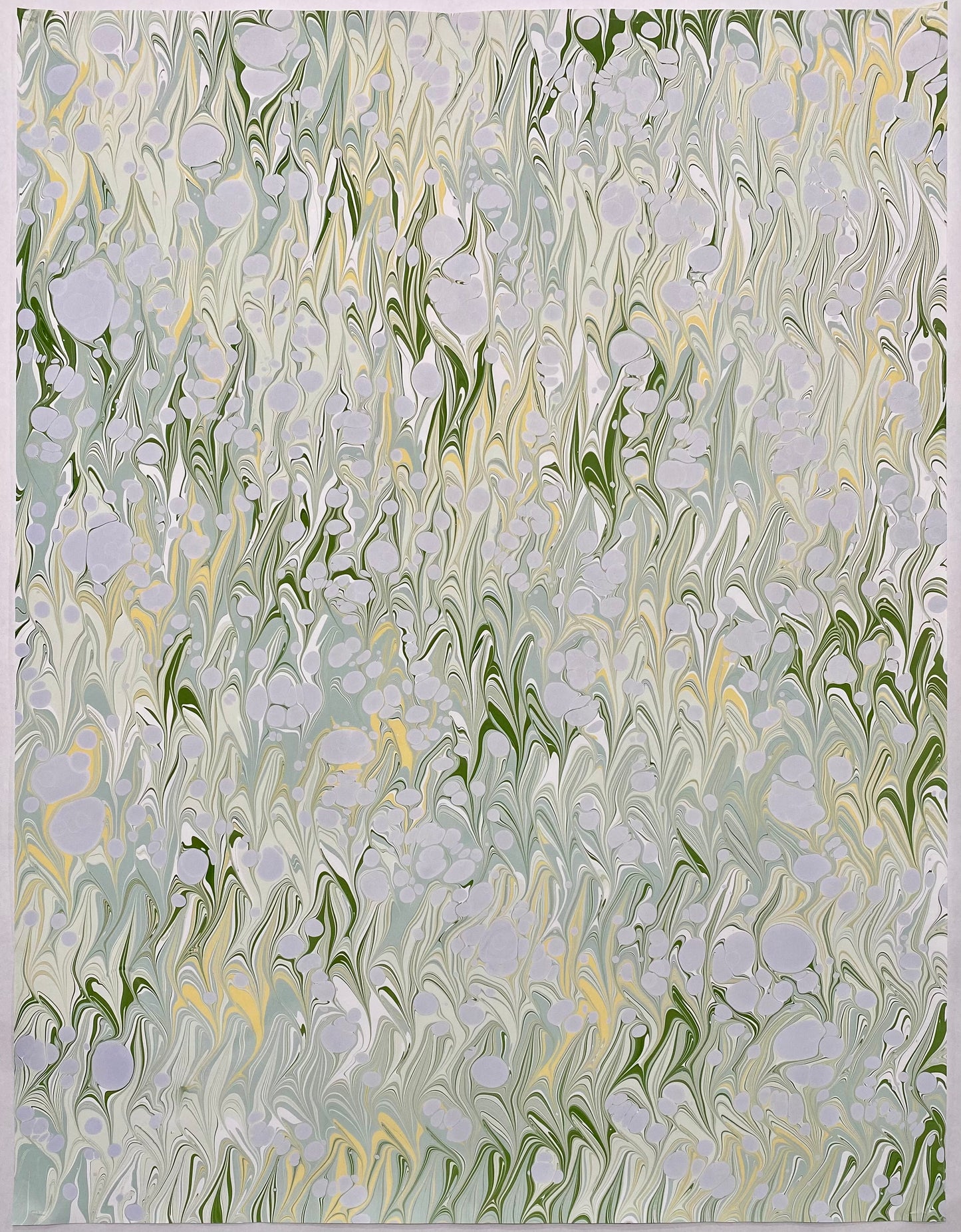 Full Sheet Hand-Marbled Paper P333
