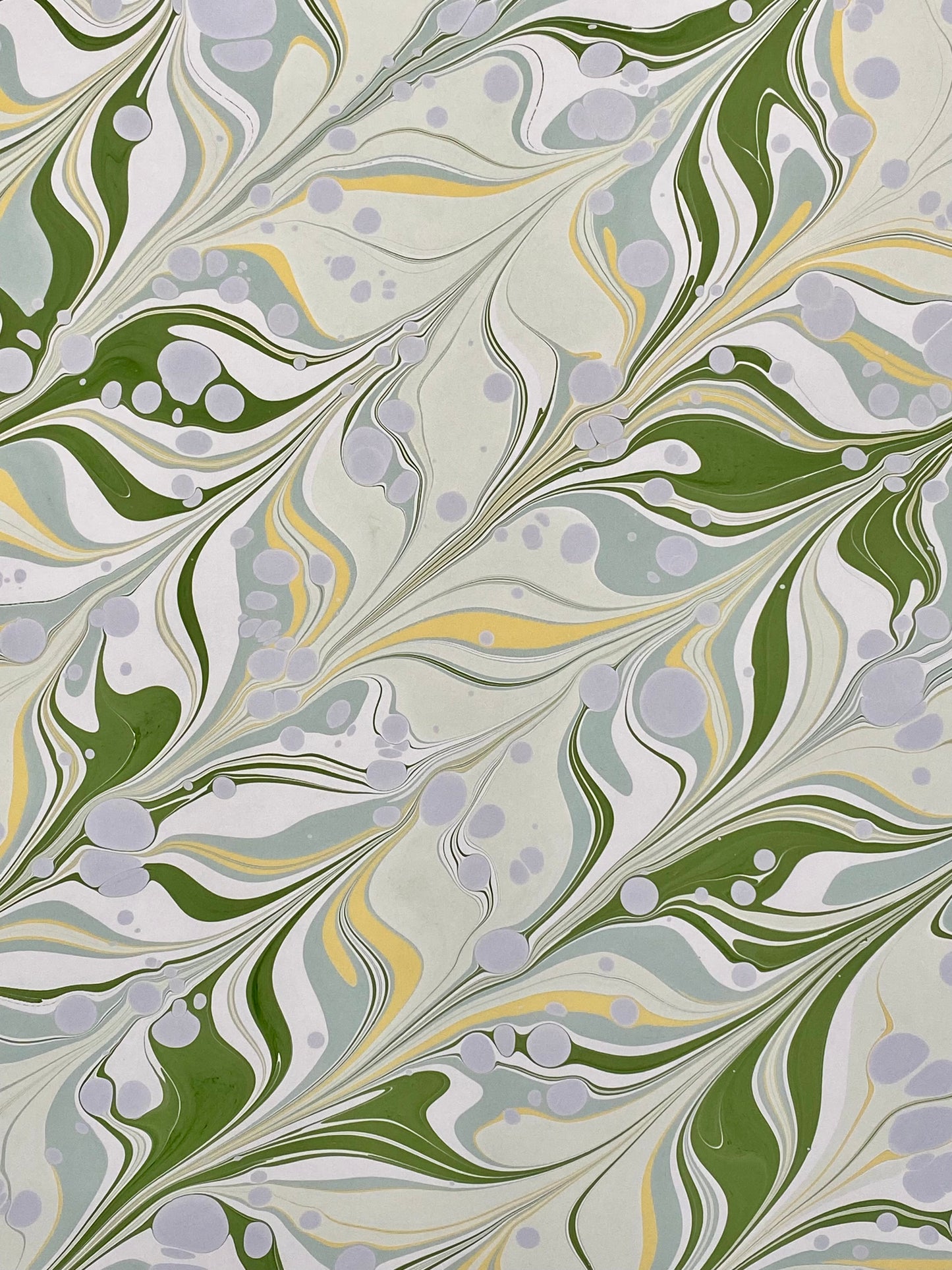 Full Sheet Hand-Marbled Paper P335