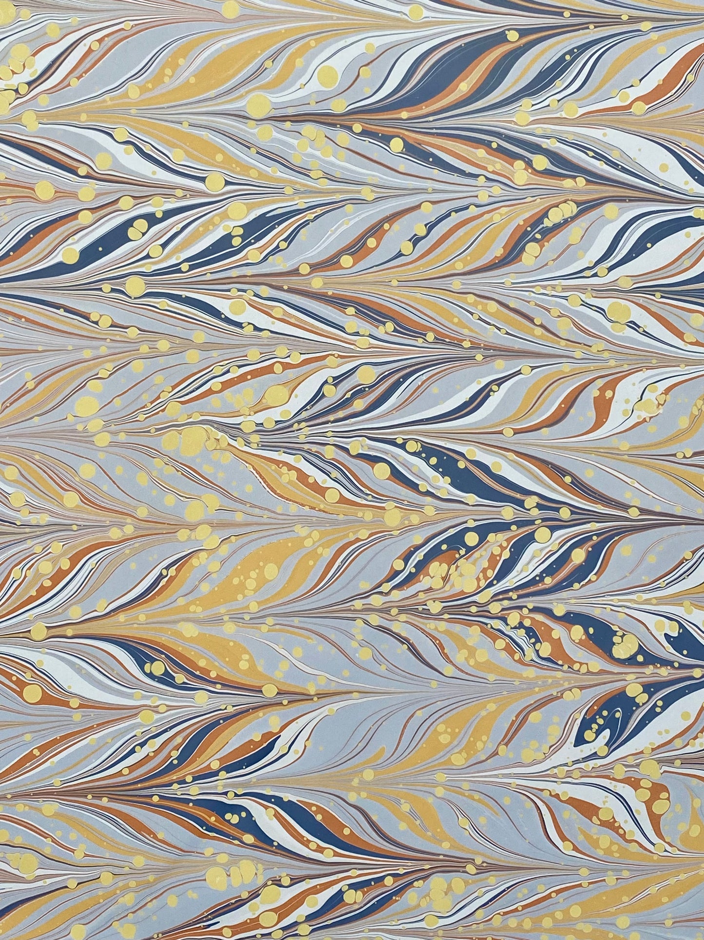 Full Sheet Hand-Marbled Paper P339S
