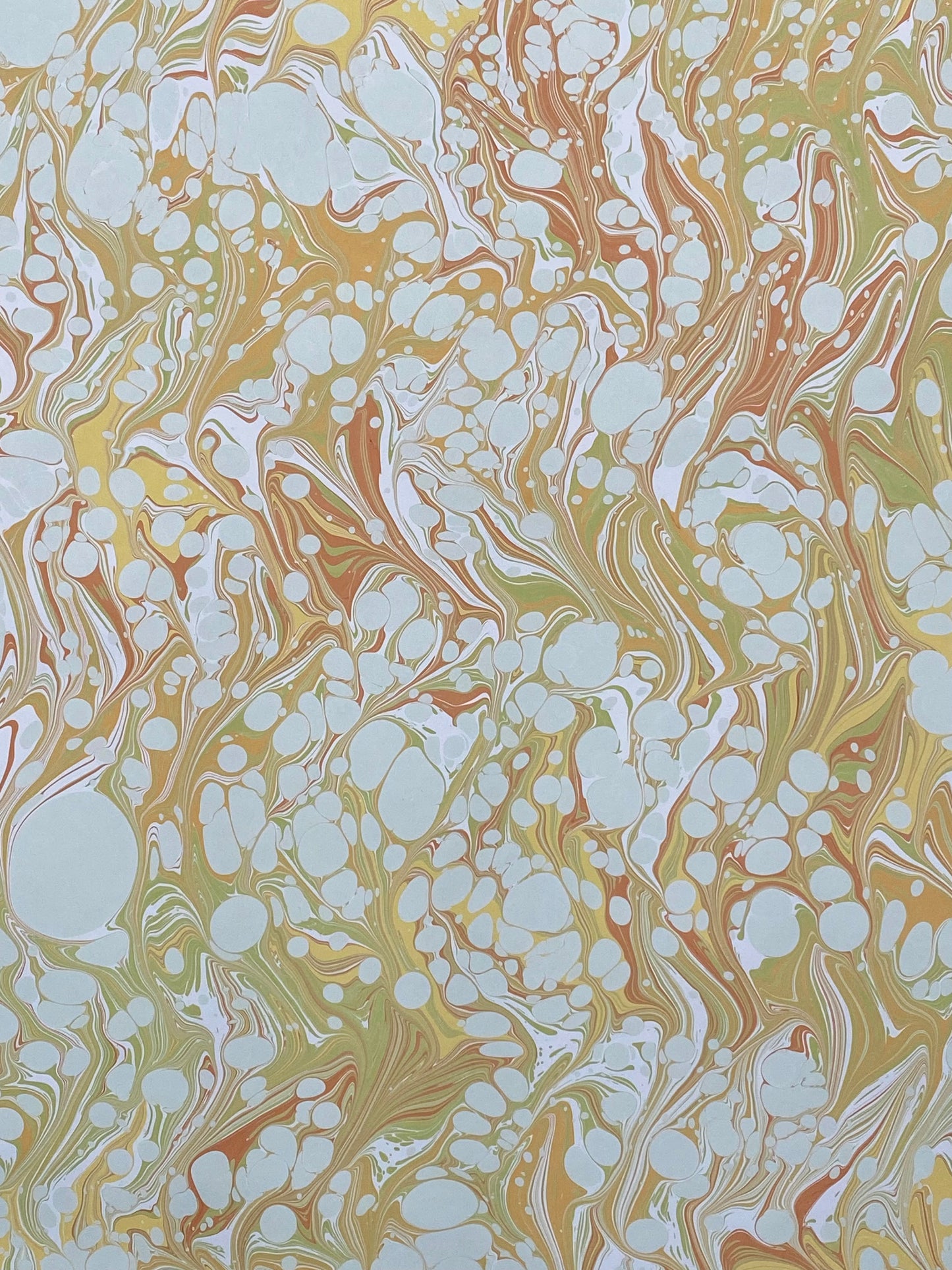 Full Sheet Hand-Marbled Paper P340