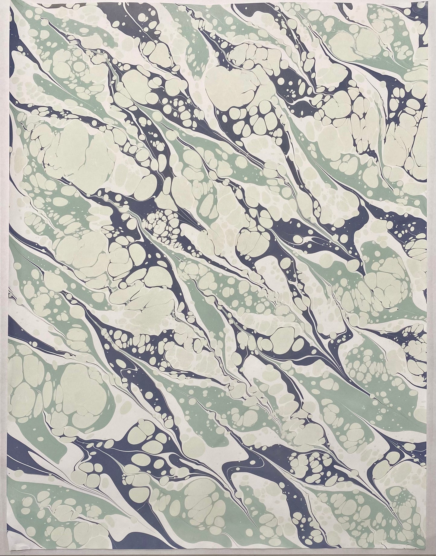 Full Sheet Hand-Marbled Paper P345