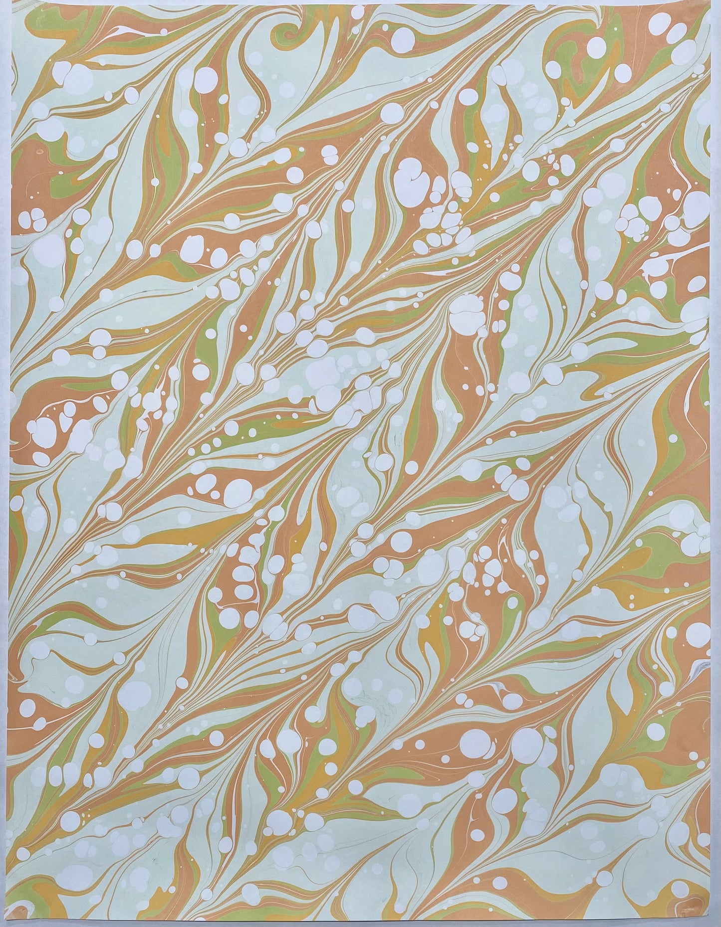 Full Sheet Hand-Marbled Paper P347
