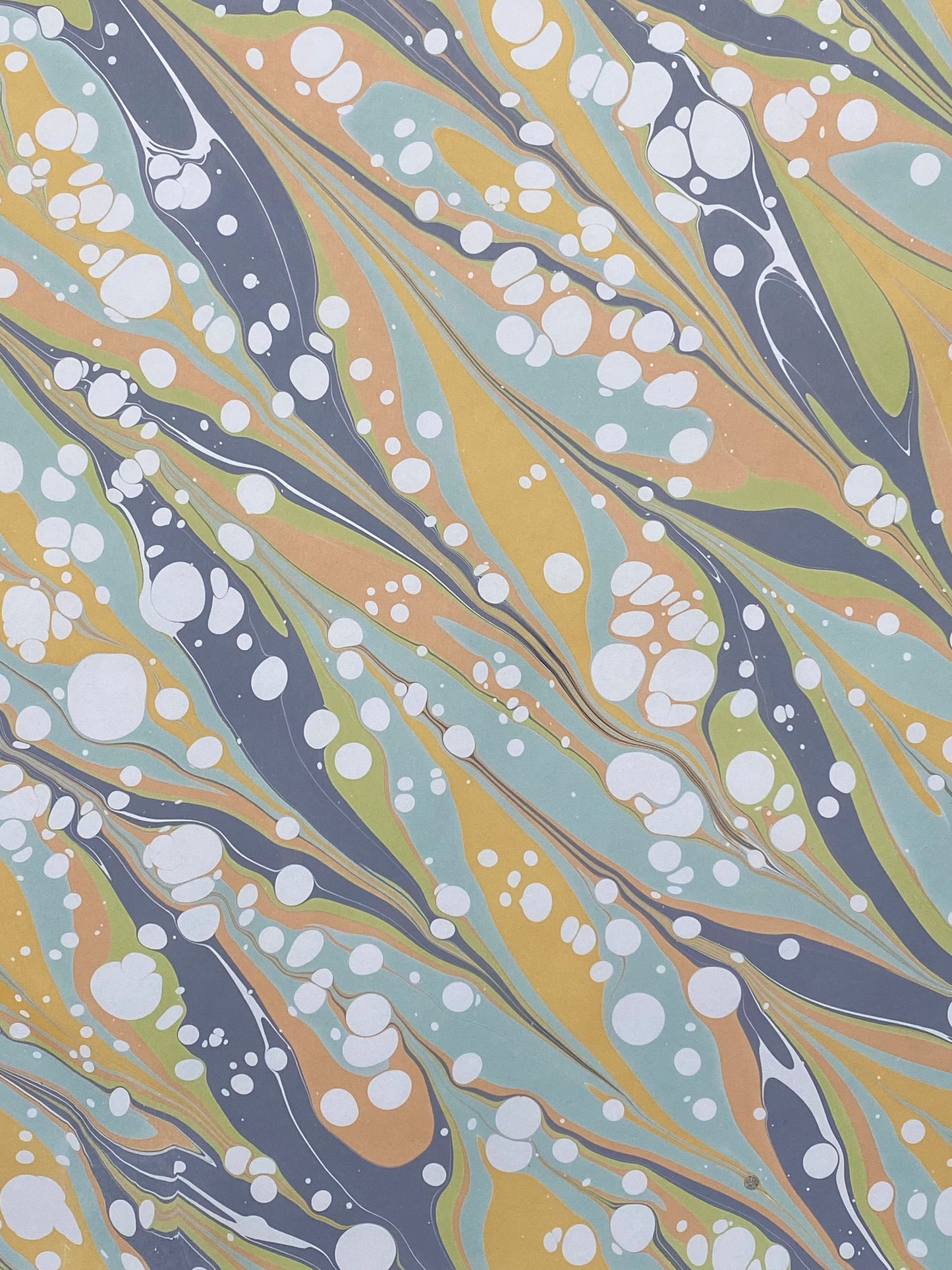 Full Sheet Hand-Marbled Paper P348