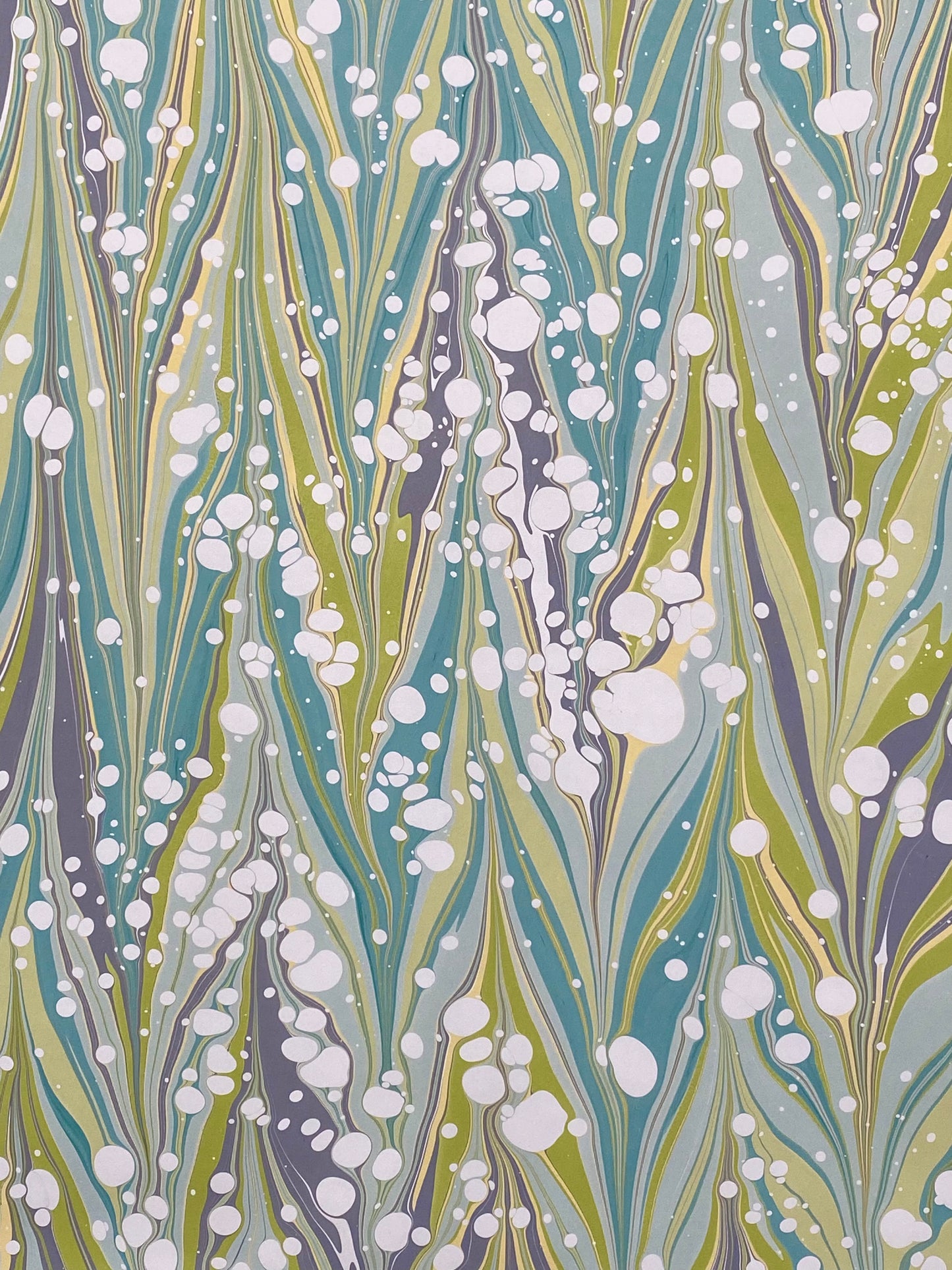 Full Sheet Hand-Marbled Paper P350