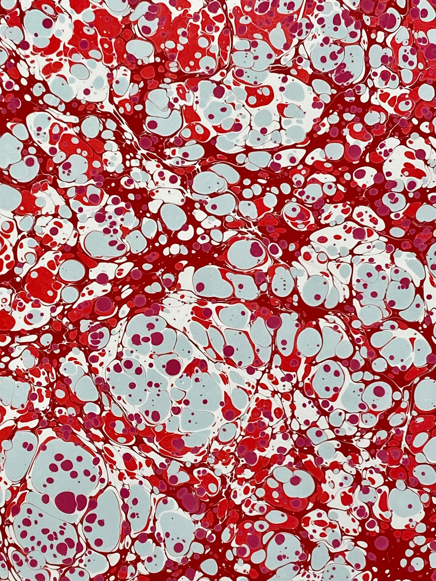 Full Sheet Hand-Marbled Paper P397