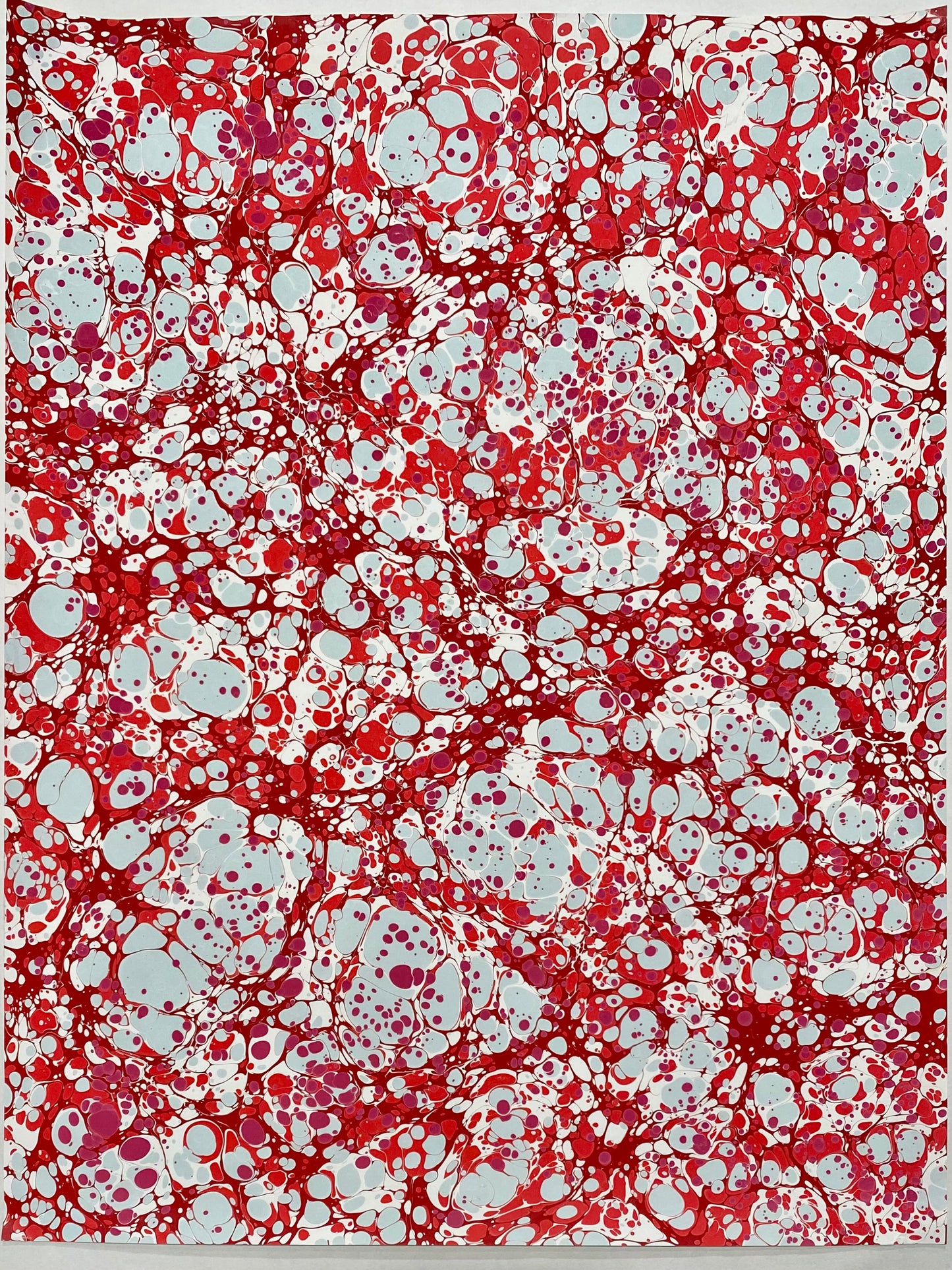 Full Sheet Hand-Marbled Paper P397