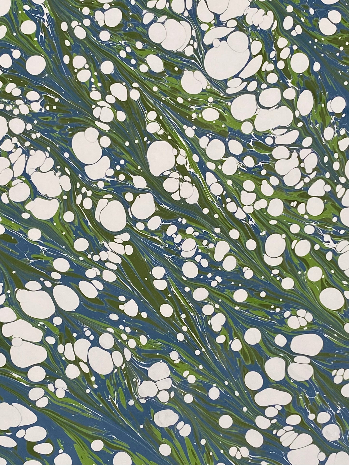 Full Sheet Hand-Marbled Paper P391