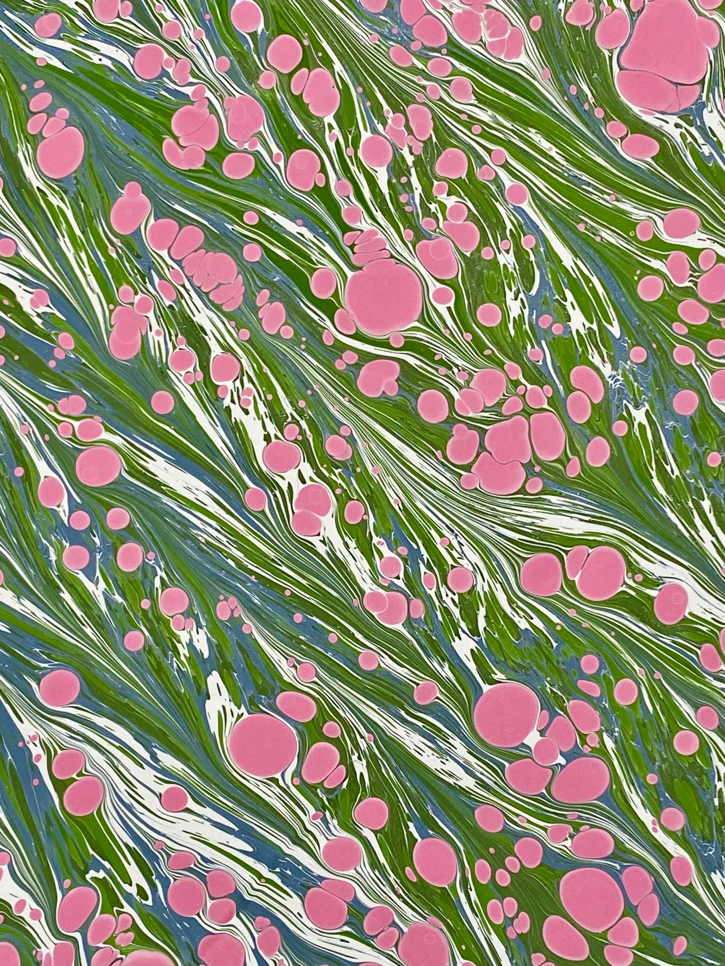 Full Sheet Hand-Marbled Paper P367