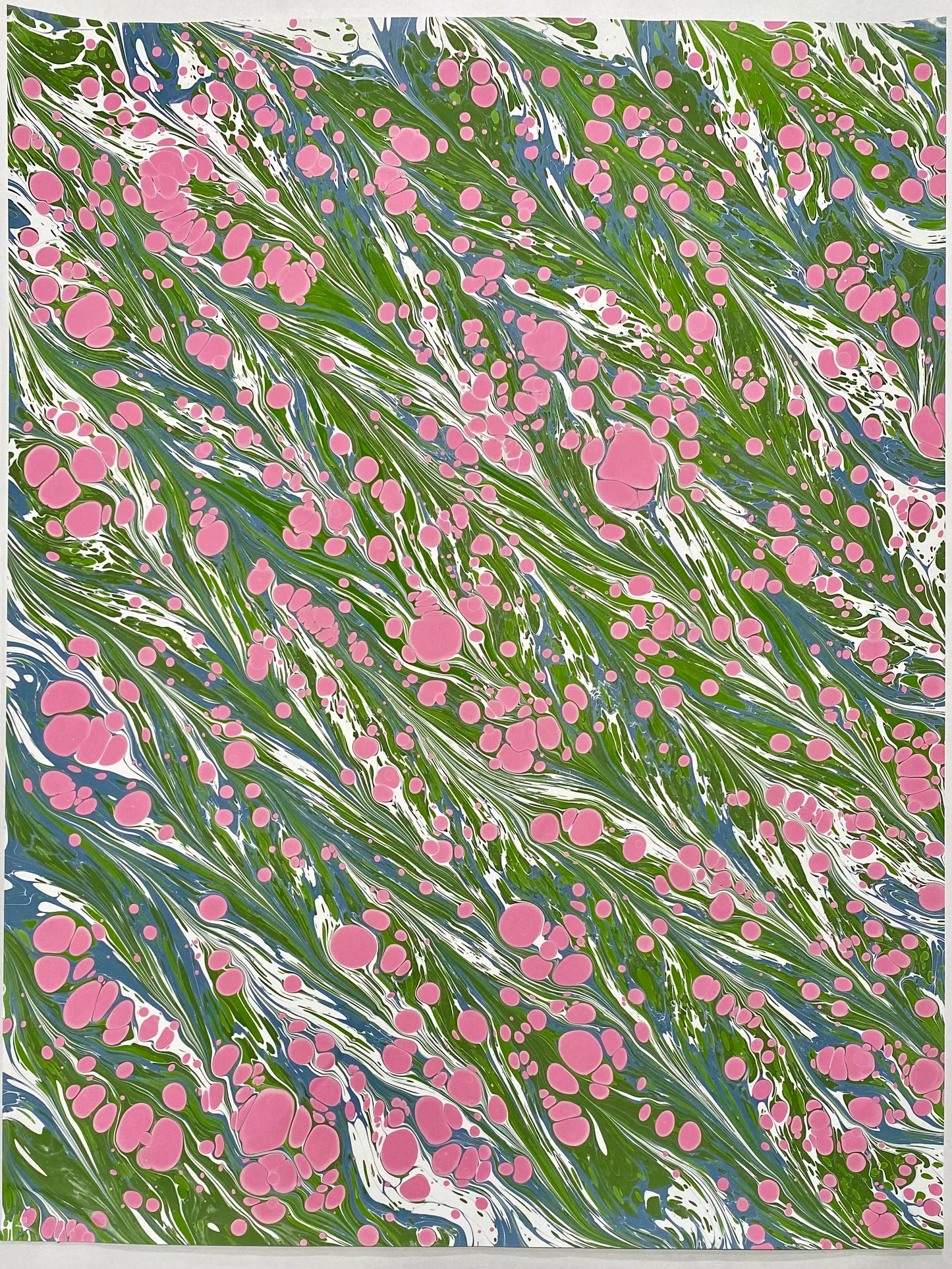 Full Sheet Hand-Marbled Paper P367