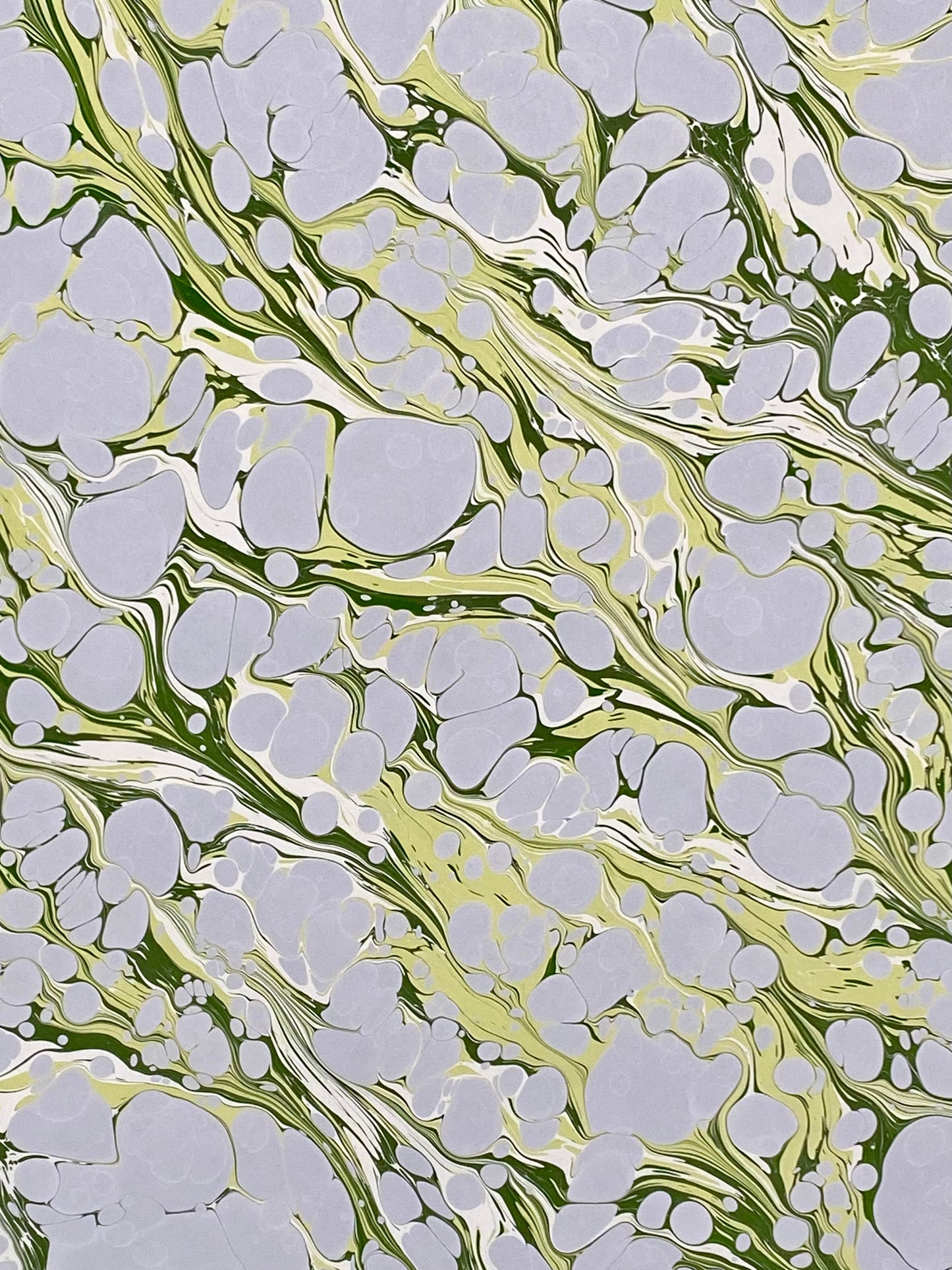 Full Sheet Hand-Marbled Paper P365