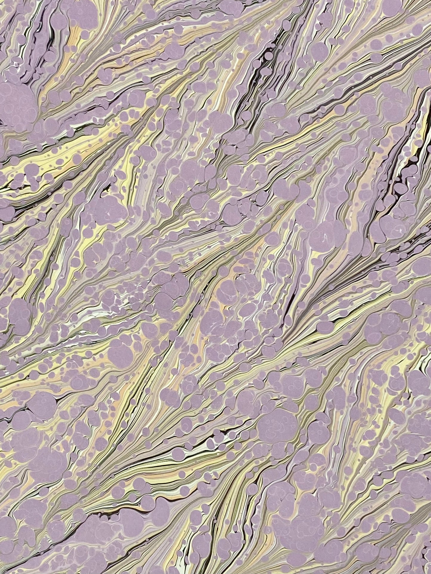 Full Sheet Hand-Marbled Paper P362