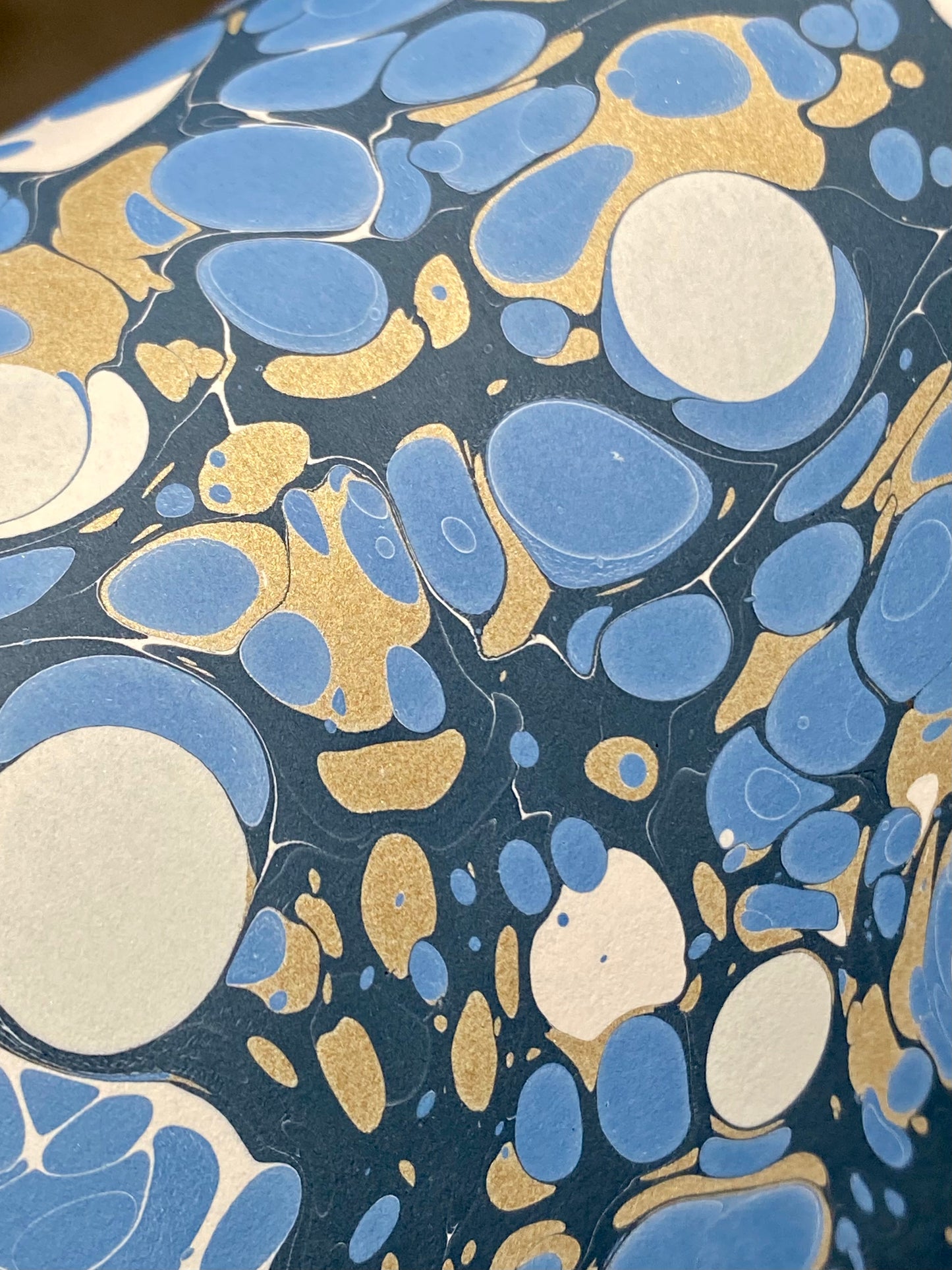 Full Sheet Hand-Marbled Paper P381