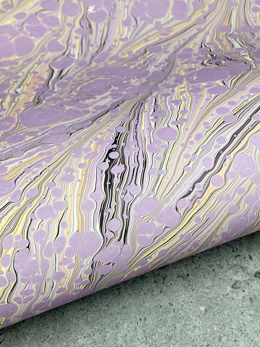 Full Sheet Hand-Marbled Paper P362