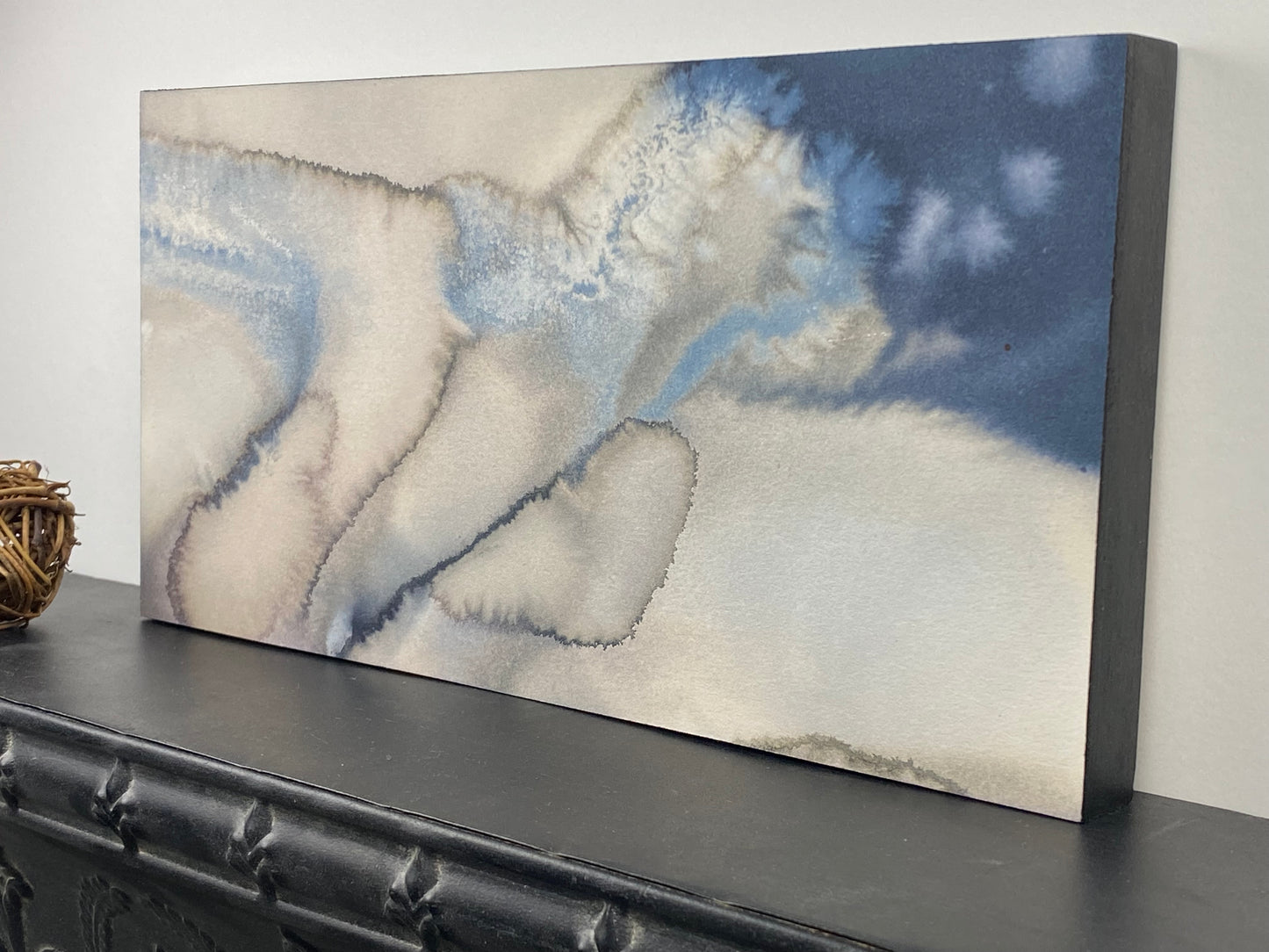 Original Cyanotype 6x12, Wall Art, Shelf Art