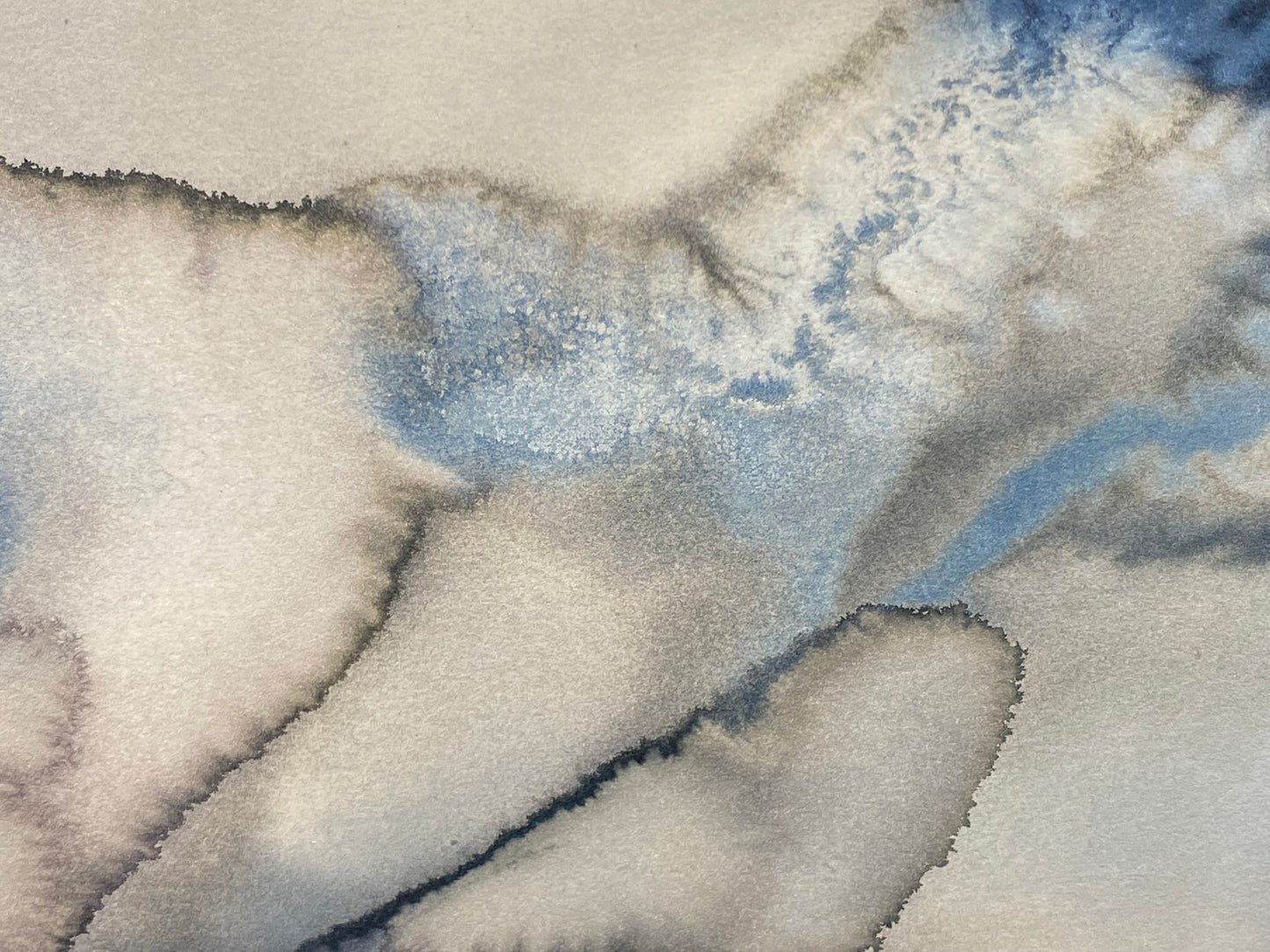 Original Cyanotype 6x12, Wall Art, Shelf Art