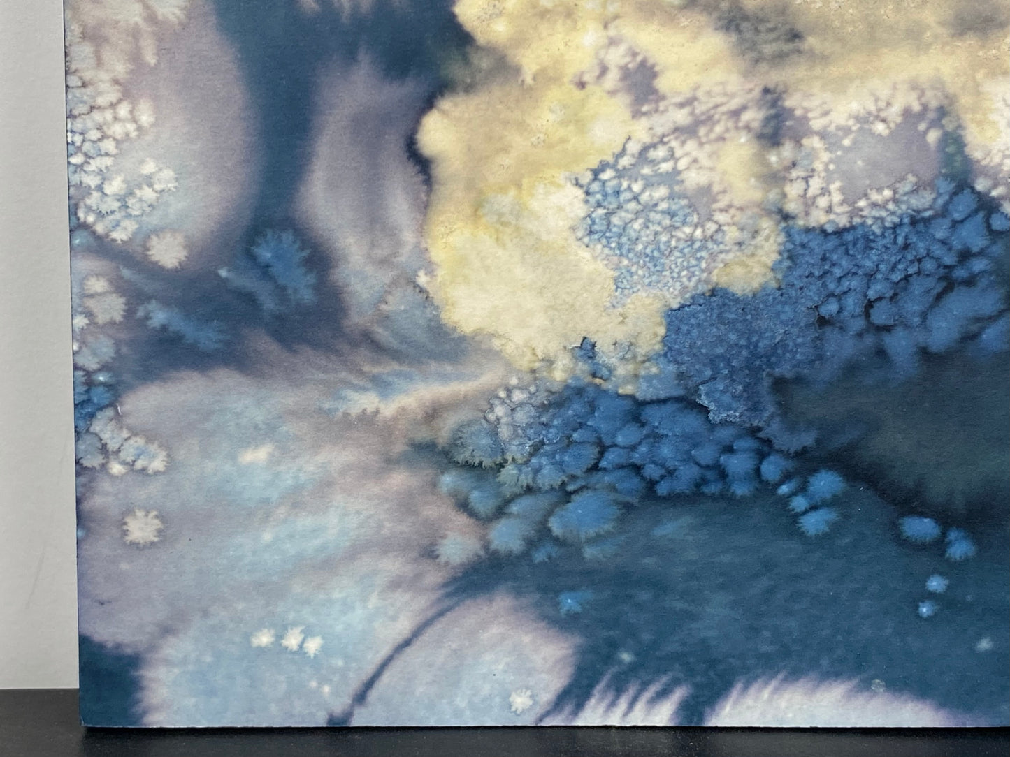 Original Cyanotype 8x8, Wall Art, Shelf Art