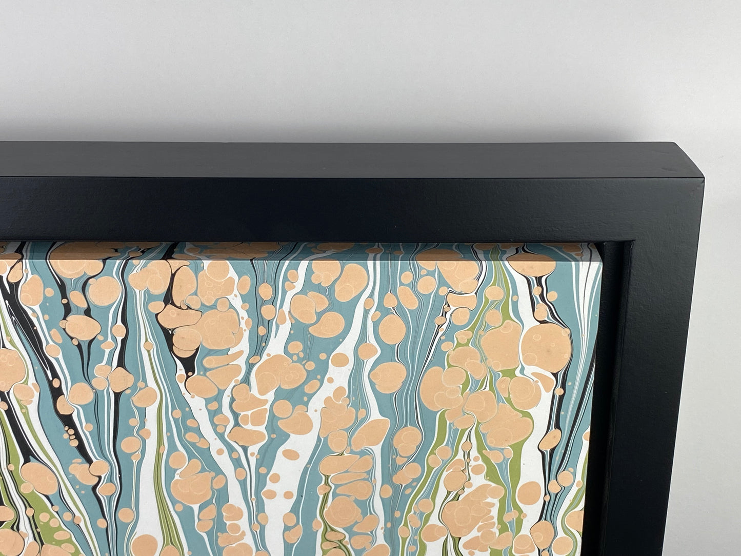 Original Framed Marbled Art, Wall Art