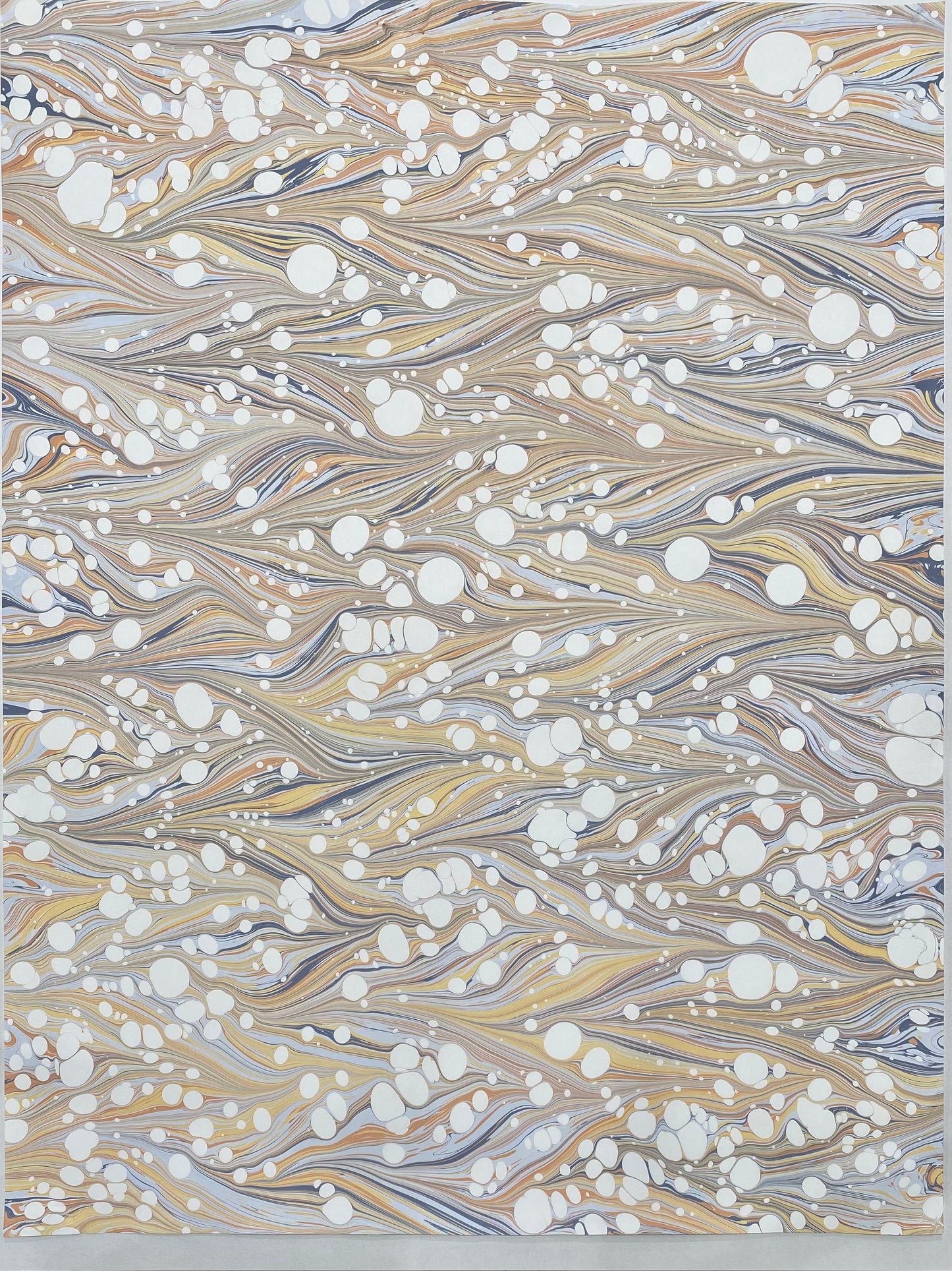 Full Sheet Hand-Marbled Paper P435