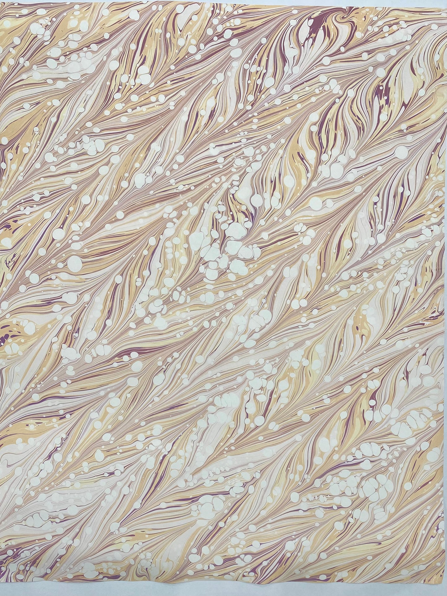 Full Sheet Hand-Marbled Paper P441