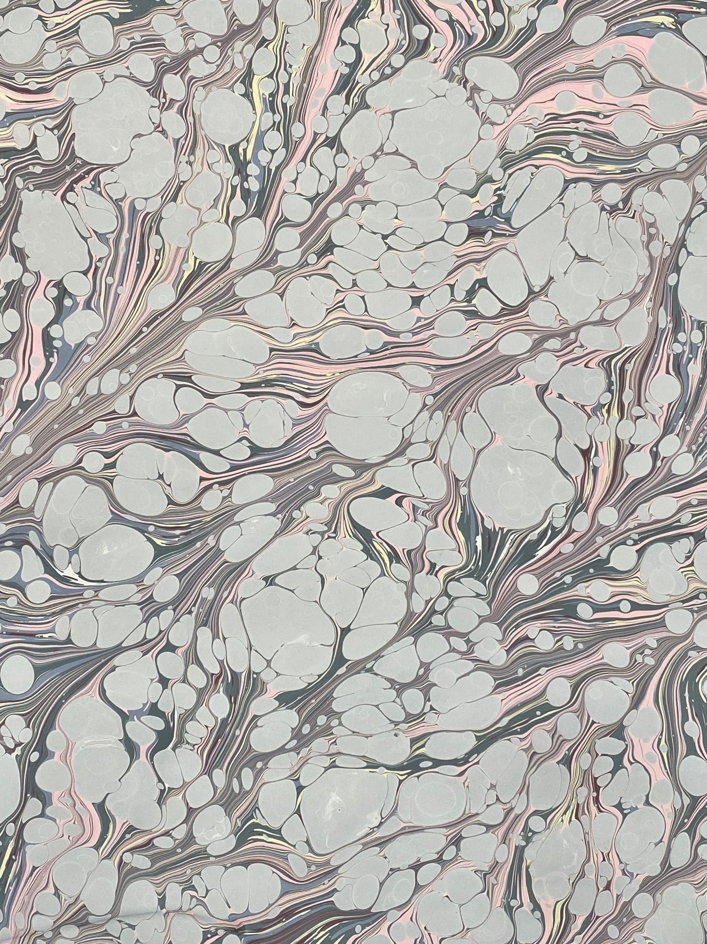 Full Sheet Hand-Marbled Paper P437